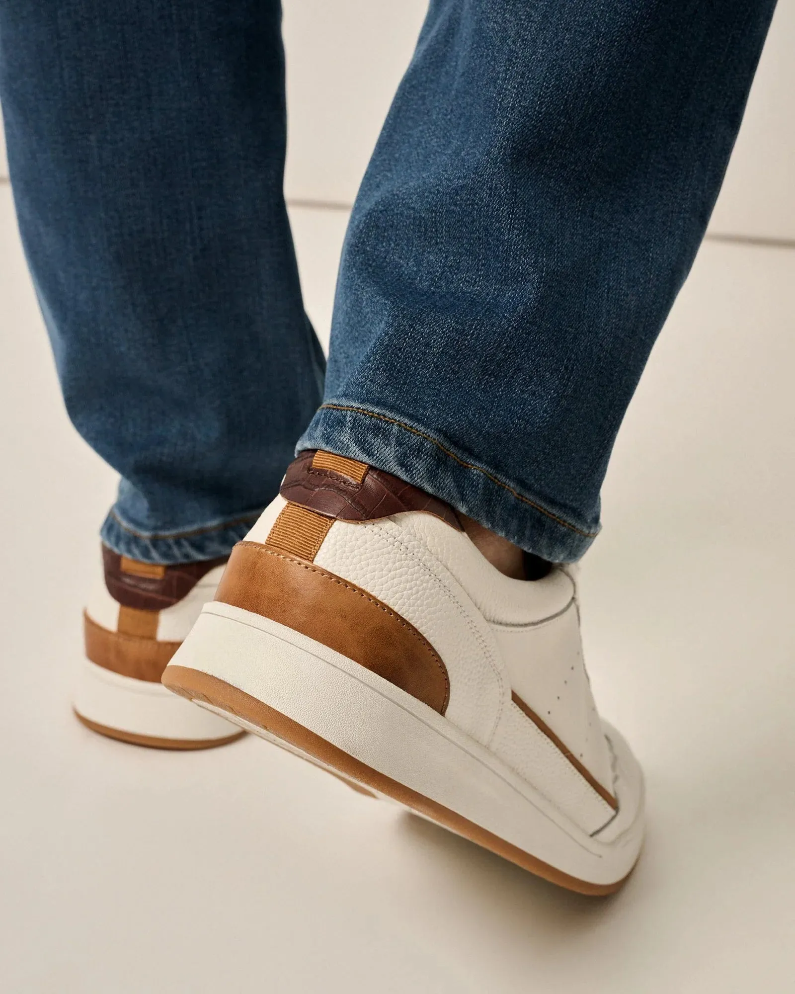 Johnnie-O Topspin Royale Sneakers - Blanc Vêtements Johnnie-O
