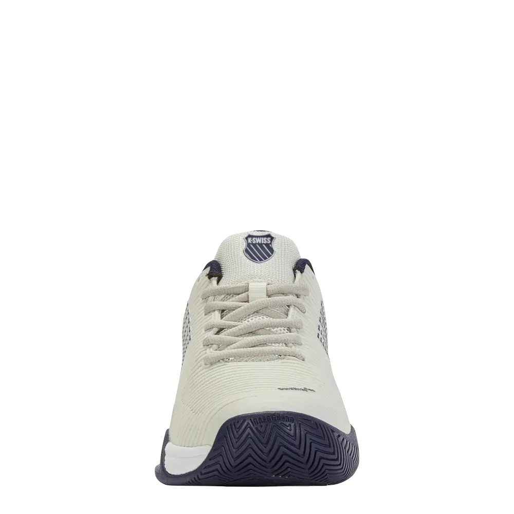 K-Swiss Chaussure de Sport Homme Hypercourt Express 2 en Gris Vaporeux/Blanc/Peacoat