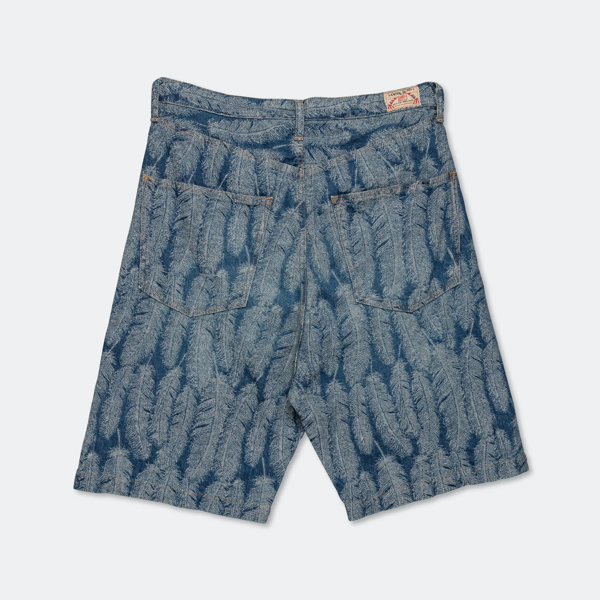 Kapital Clothing Shorts en Denim MAGPIE 120z 5P - Léger
