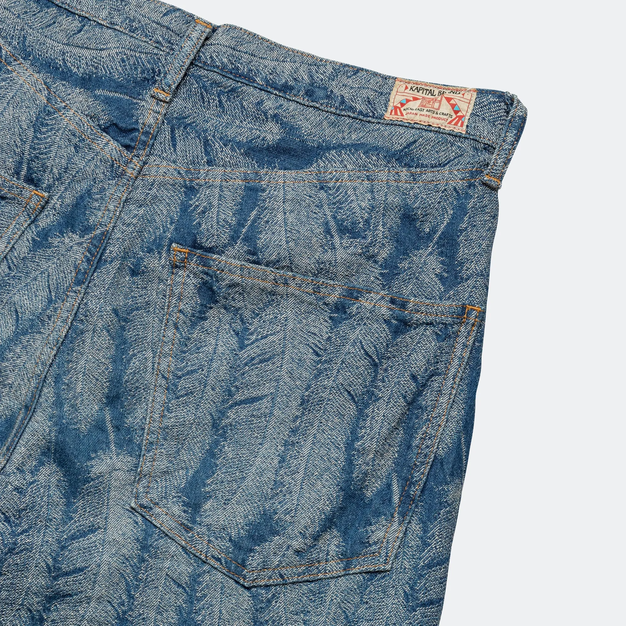 Kapital Clothing Shorts en Denim MAGPIE 120z 5P - Léger