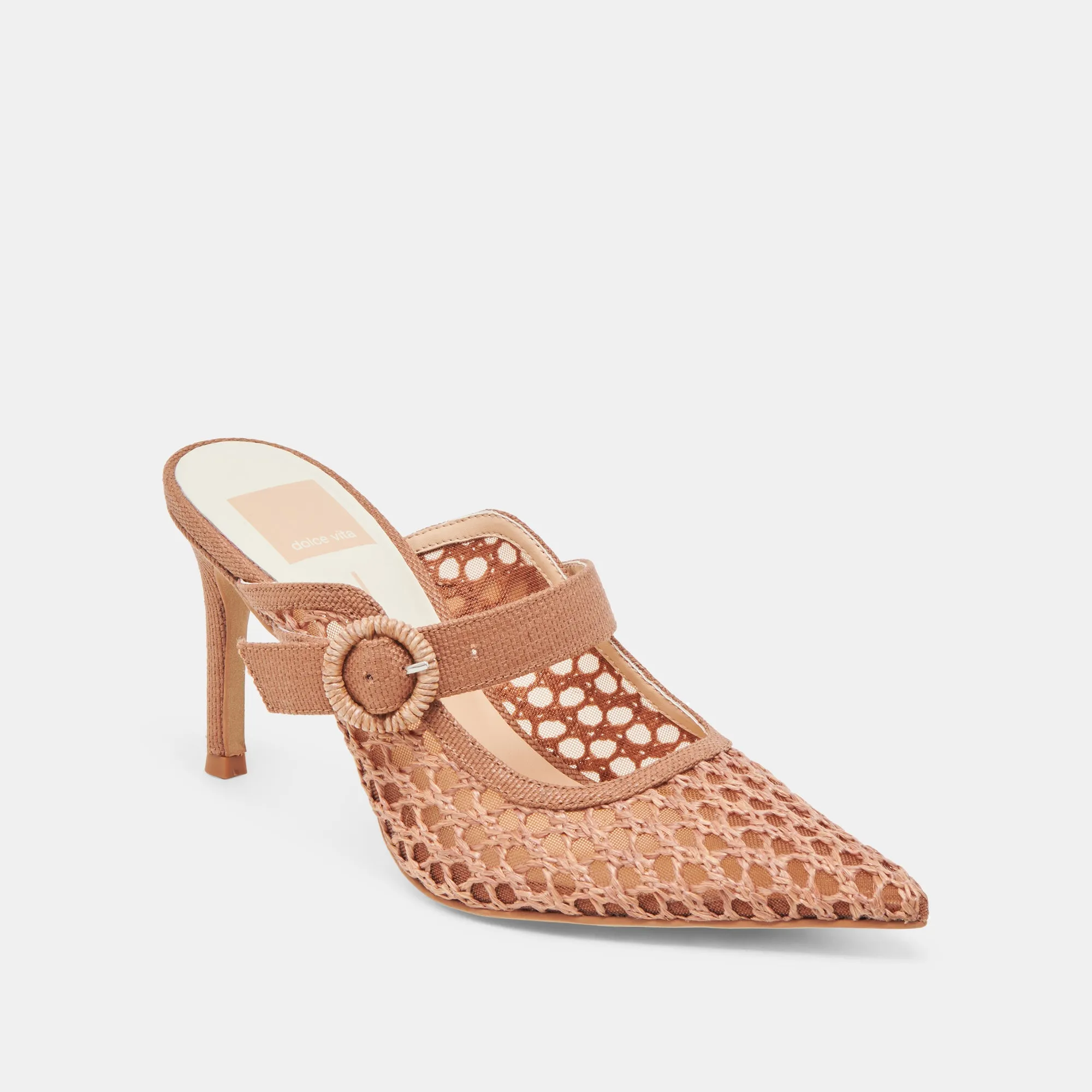 KEEKEE TALONS TISSÉS EN RAFFIA