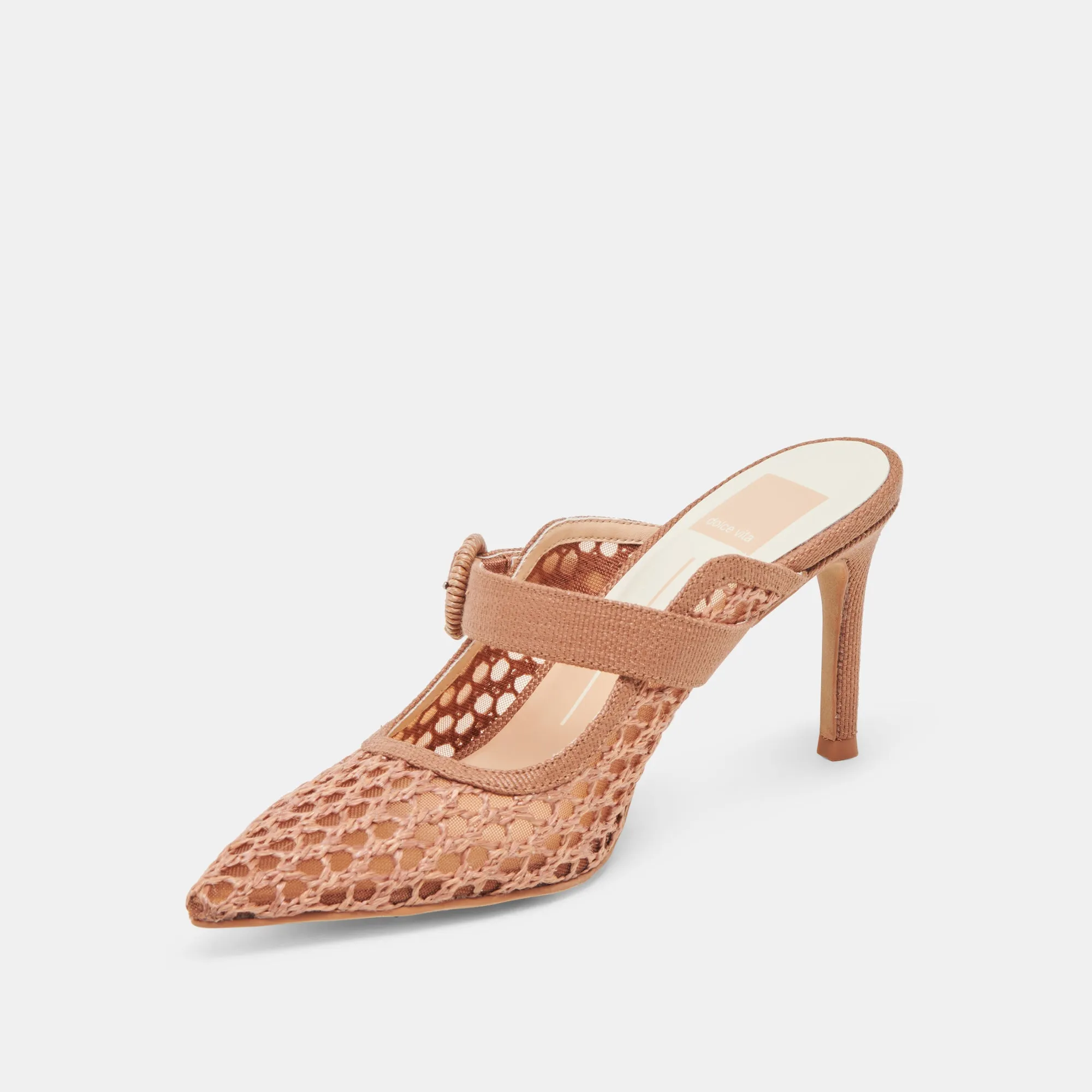 KEEKEE TALONS TISSÉS EN RAFFIA