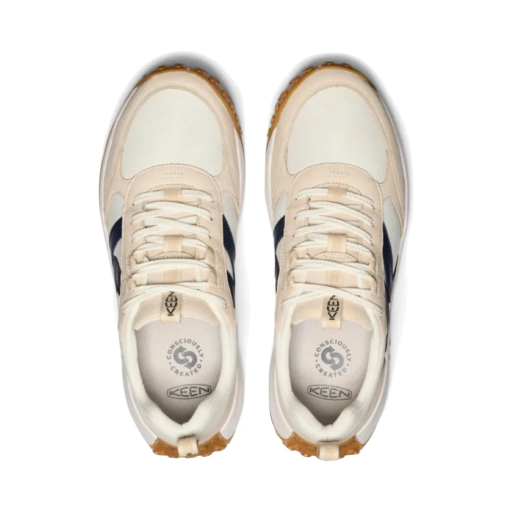 KEEN Chaussure de Sport en Cuir pour Homme KS86 en Couleur Bouleau/Blanc Étoilé