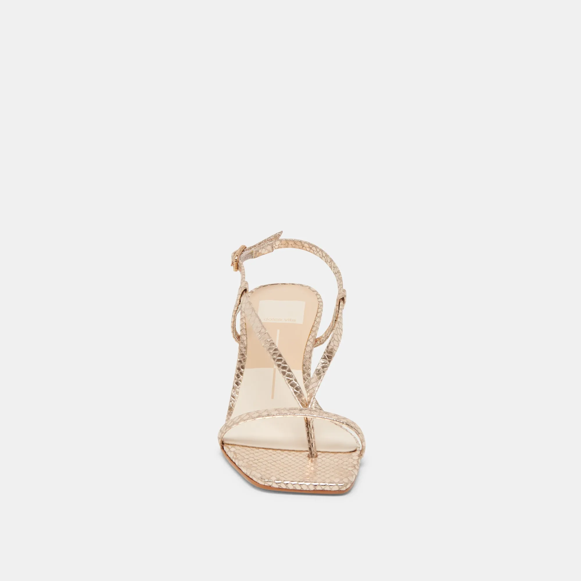 LAURY TALONS CHAMPAGNE CUIR GRAVÉ