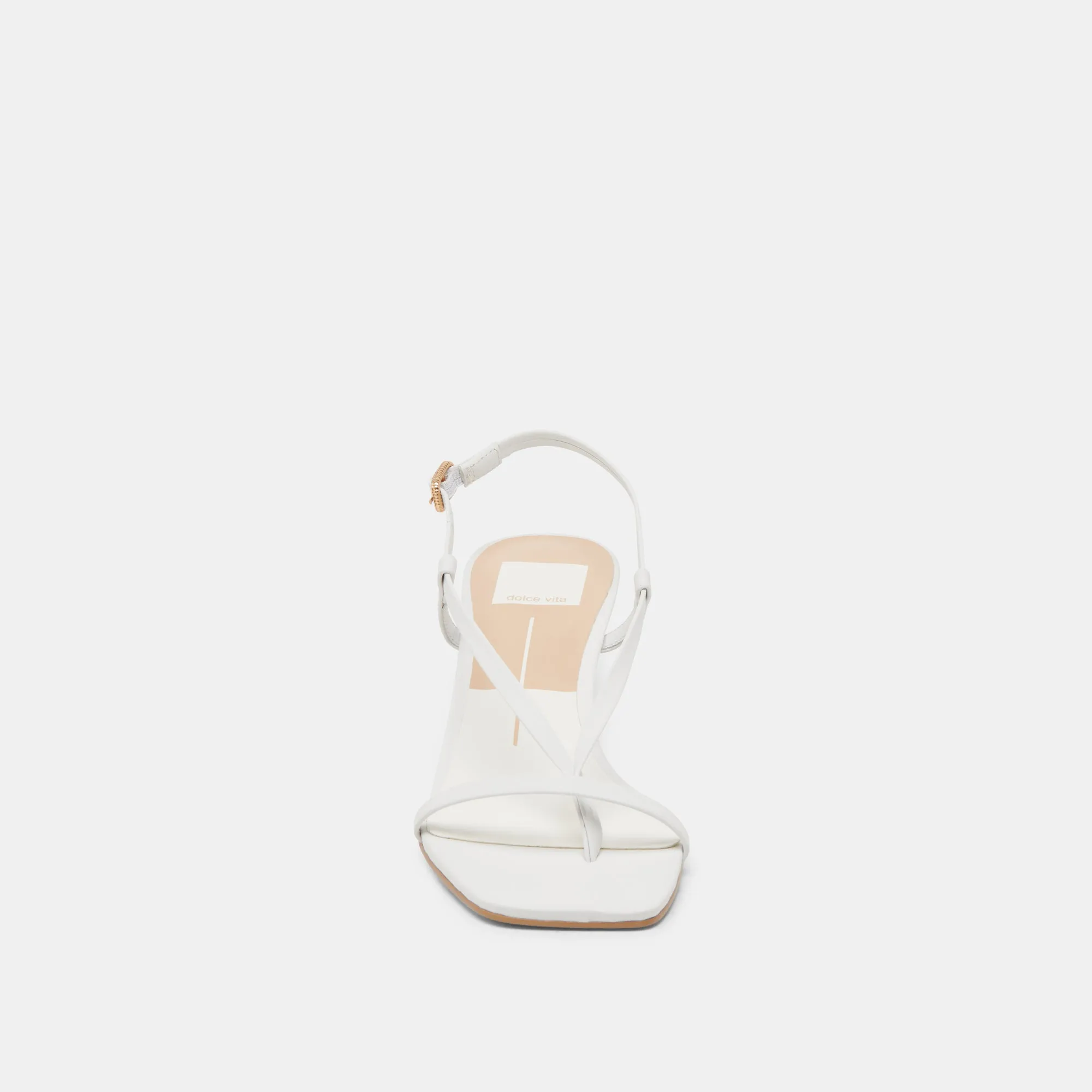 LAURY TALONS VRAI CUIR BLANC