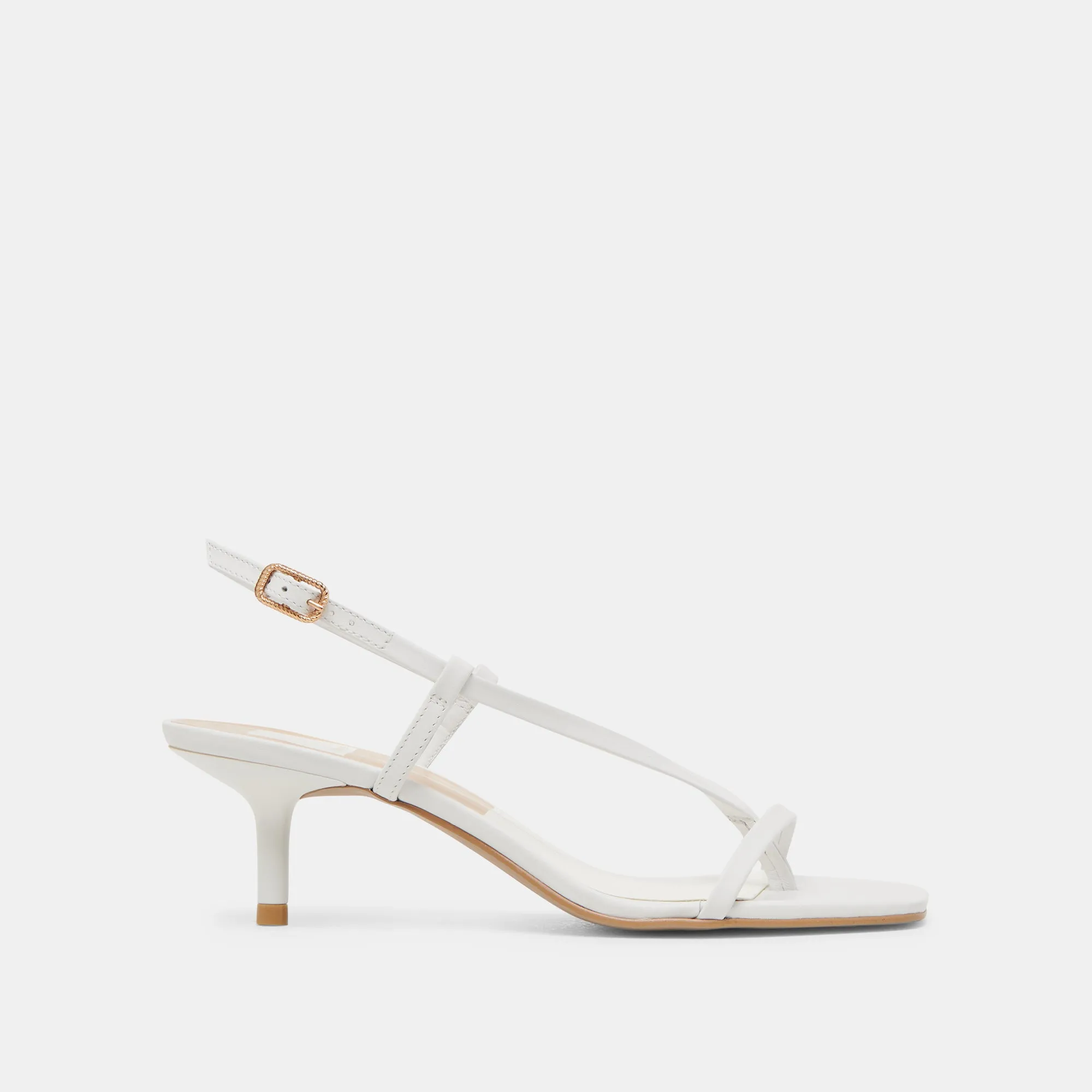 LAURY TALONS VRAI CUIR BLANC