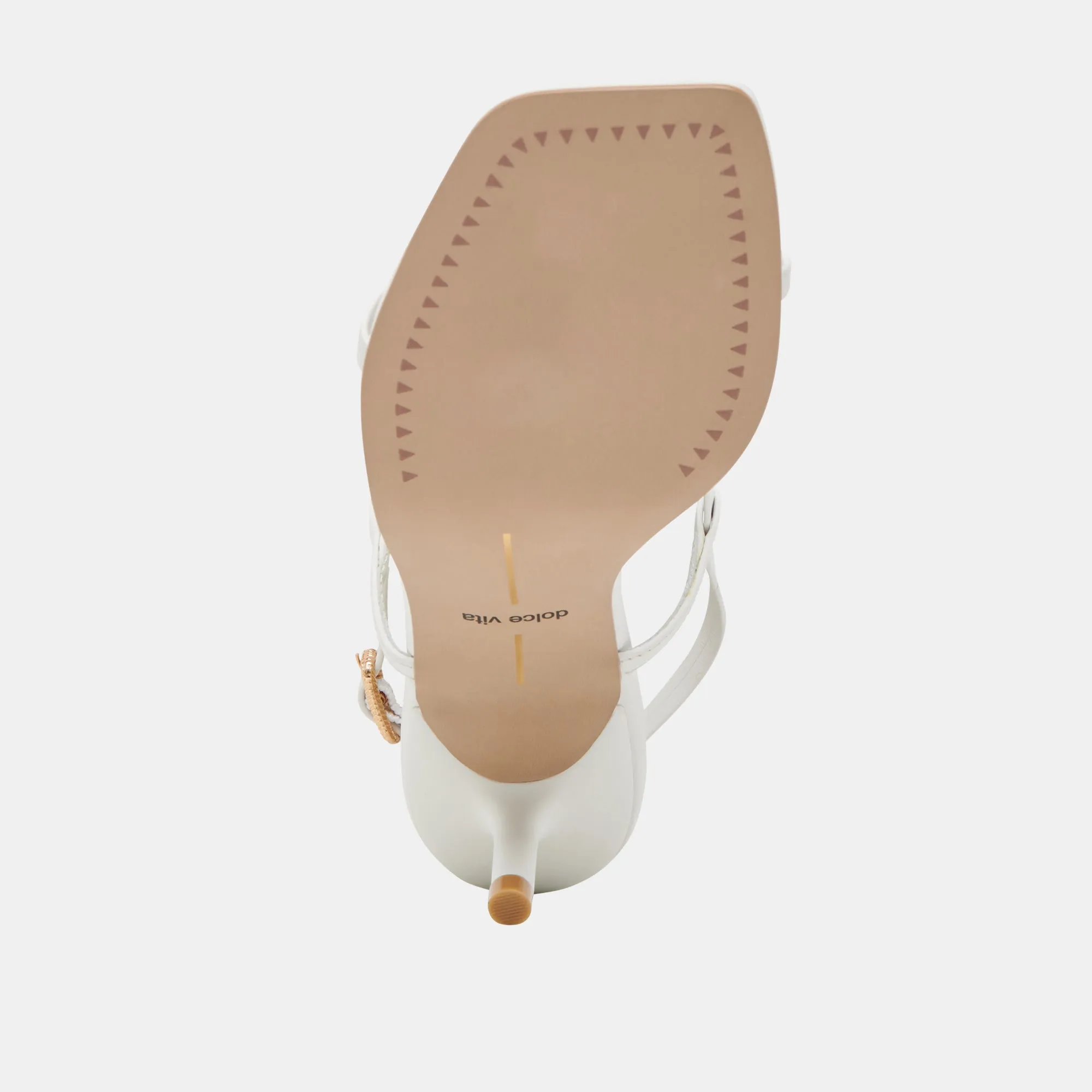 LAURY TALONS VRAI CUIR BLANC