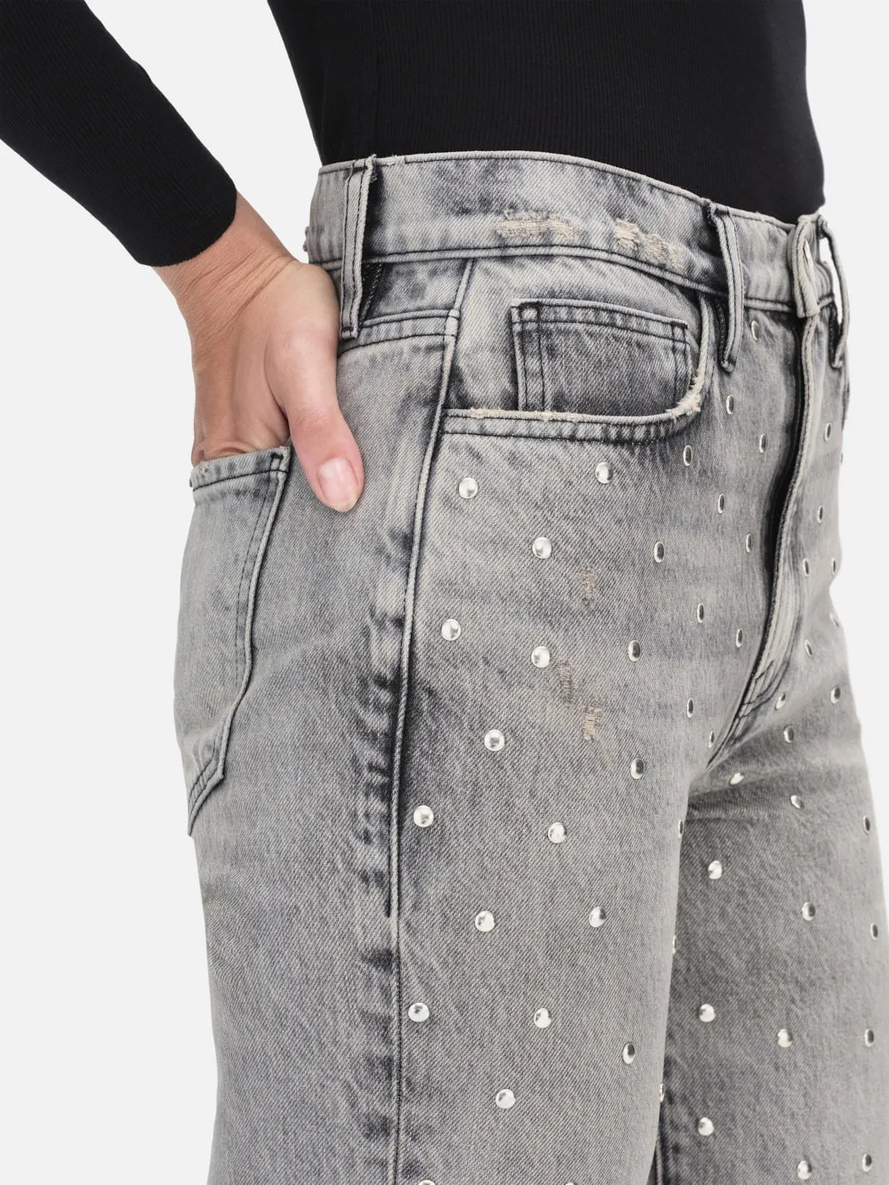 Le Jane Crop Clouté -- Sous-culture