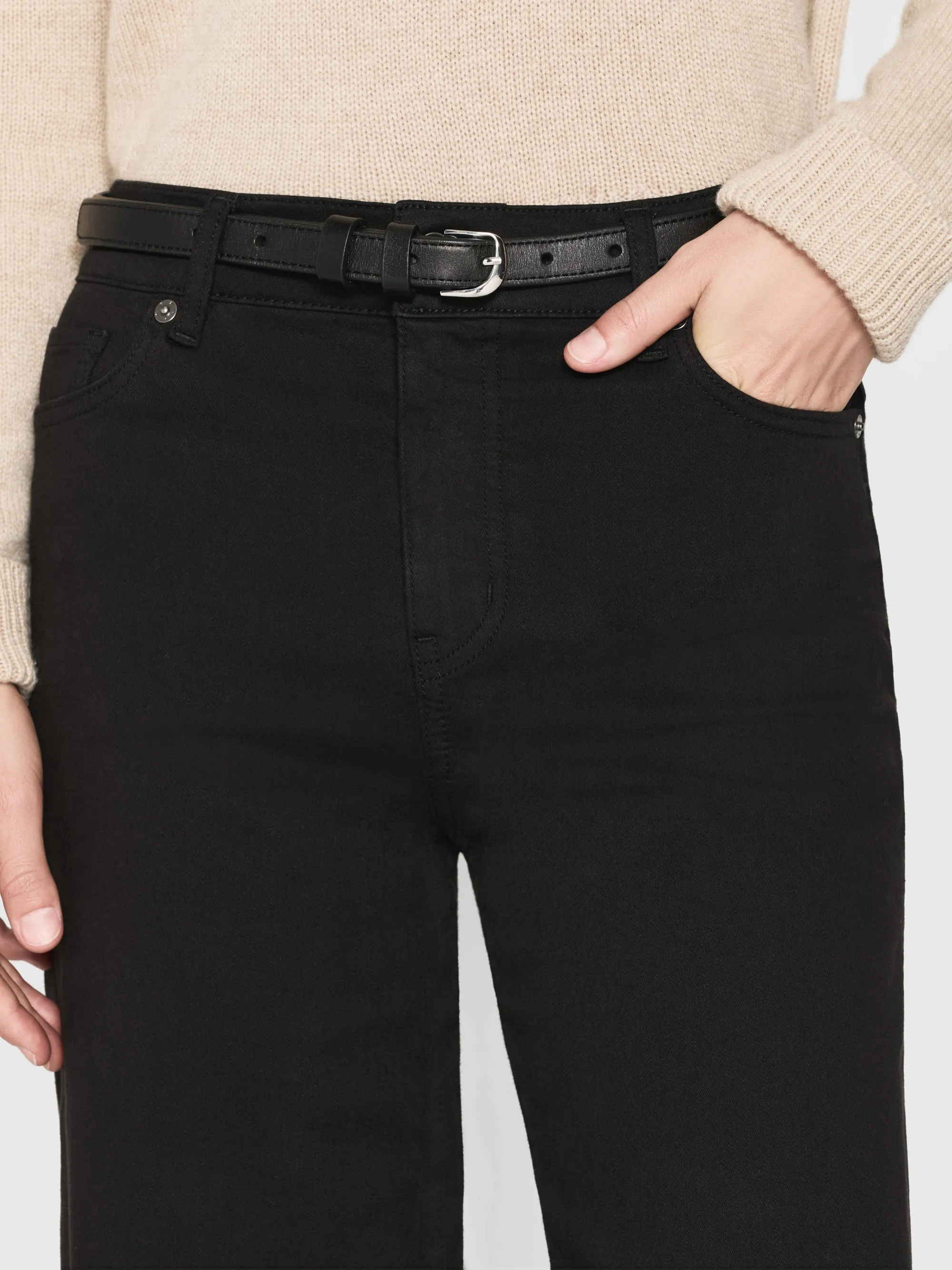 Le Slim Palazzo Long -- Noir