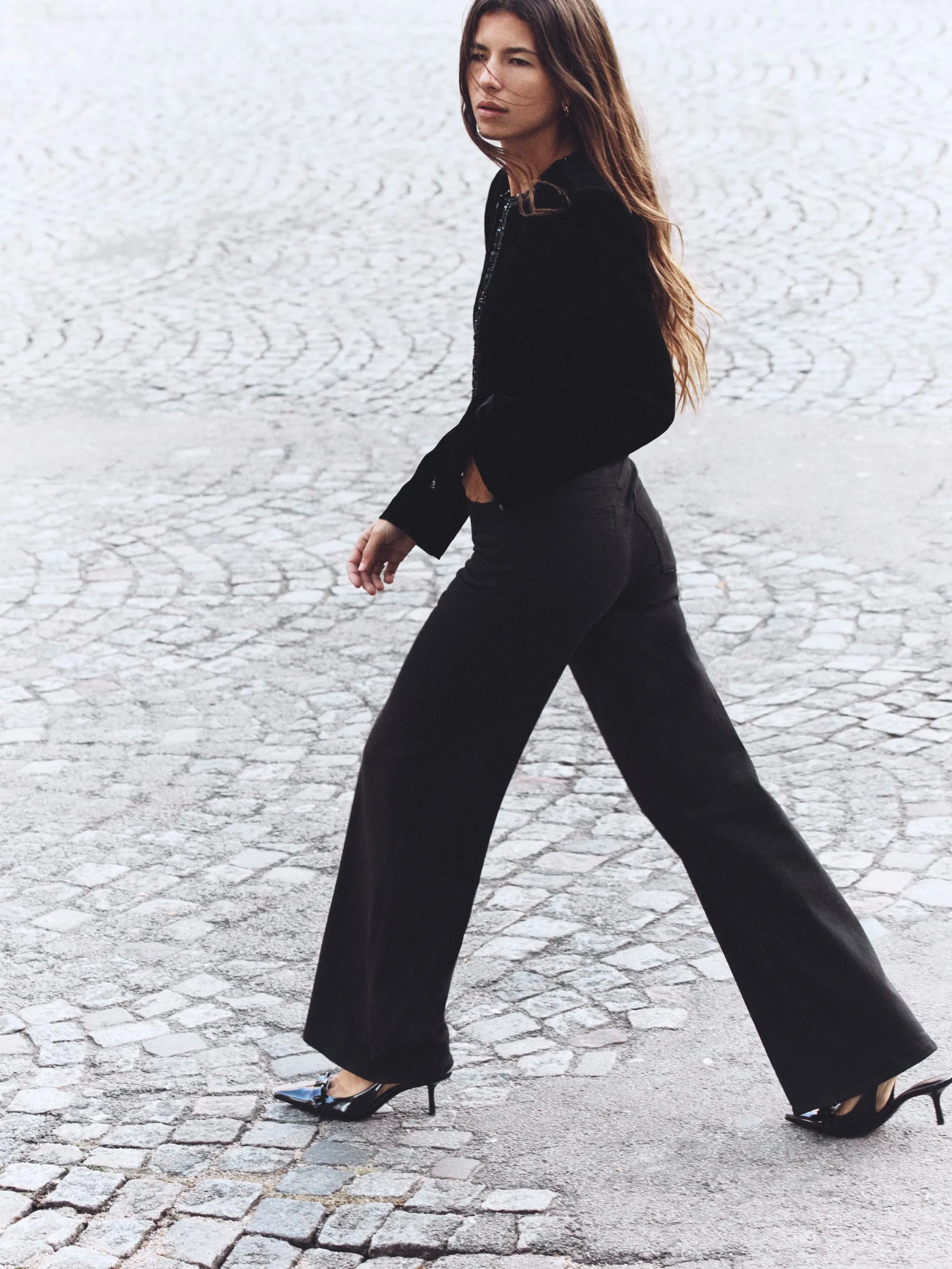 Le Slim Palazzo Long -- Noir
