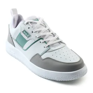 Baskets décontractées blanches Leap7x pour hommes SNOOKIS-2 par Liberty