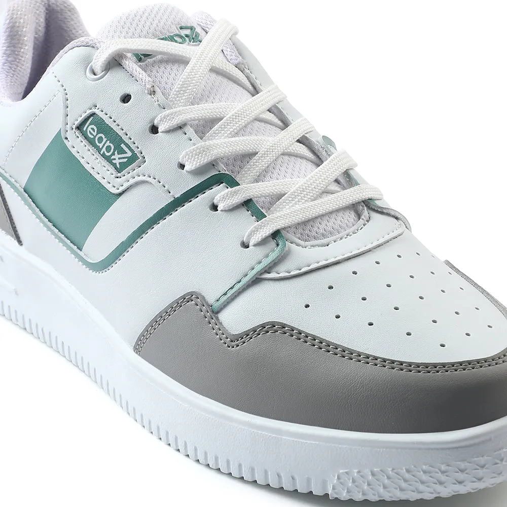 Baskets décontractées blanches Leap7x pour hommes SNOOKIS-2 par Liberty