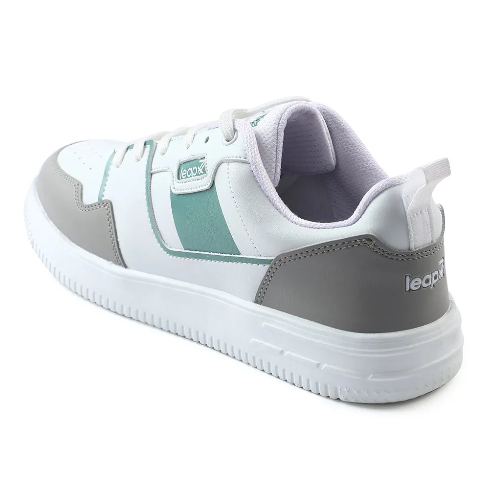 Baskets décontractées blanches Leap7x pour hommes SNOOKIS-2 par Liberty