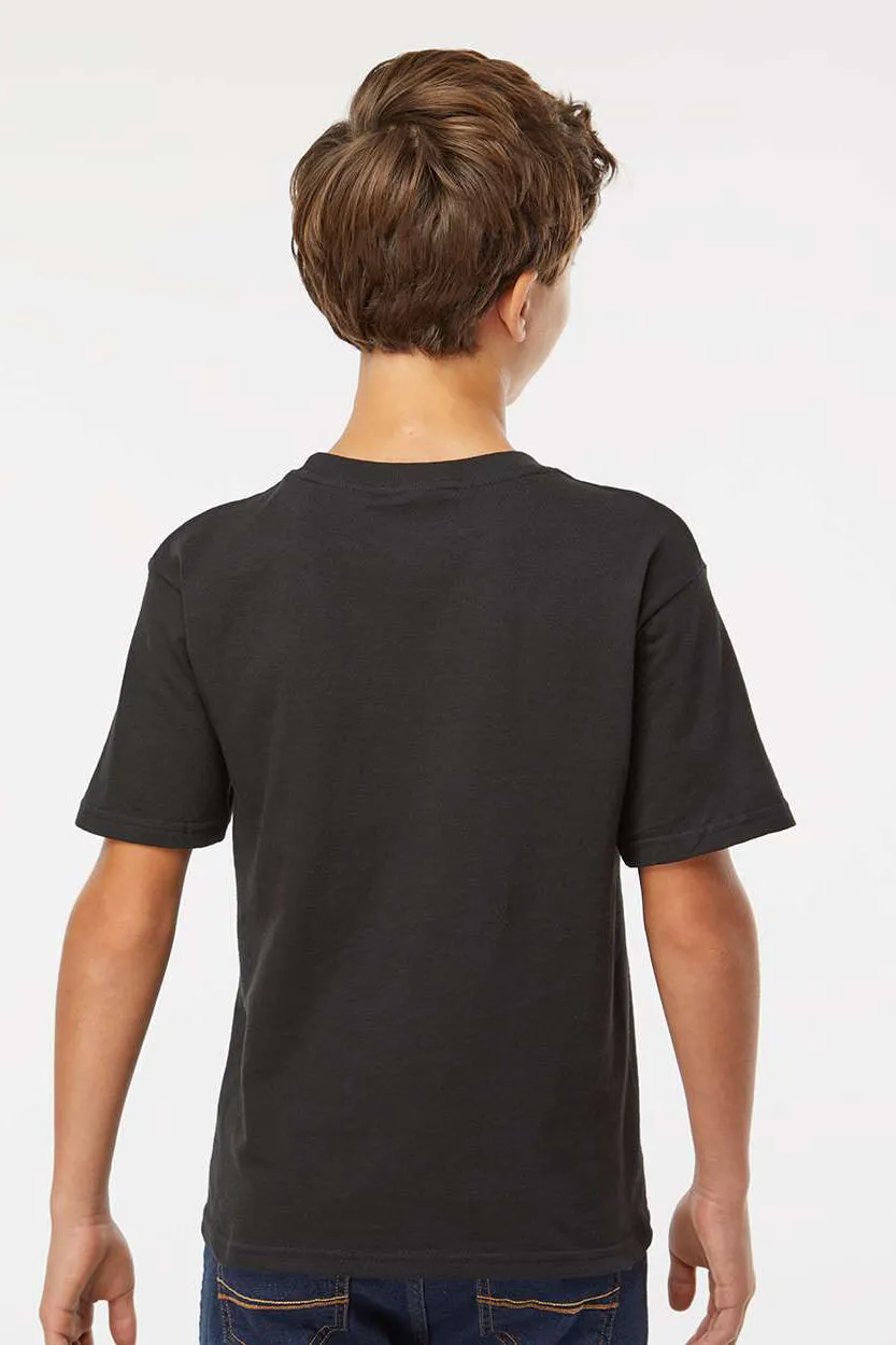 T-shirt à manches courtes Gold Soft Touch Youth M&O - Noir