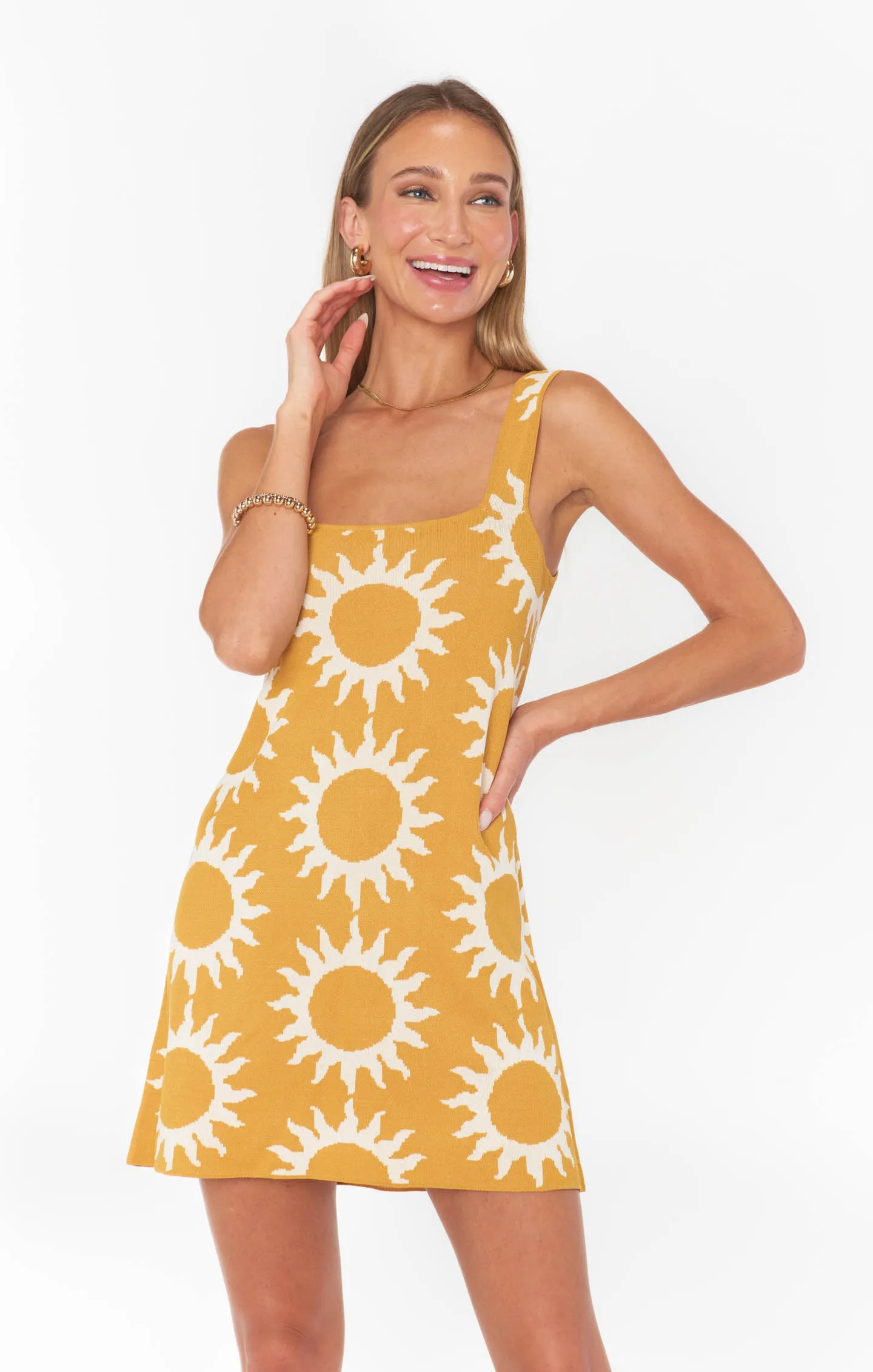 Robe courte douce ~ Tricot Paradis Soleil