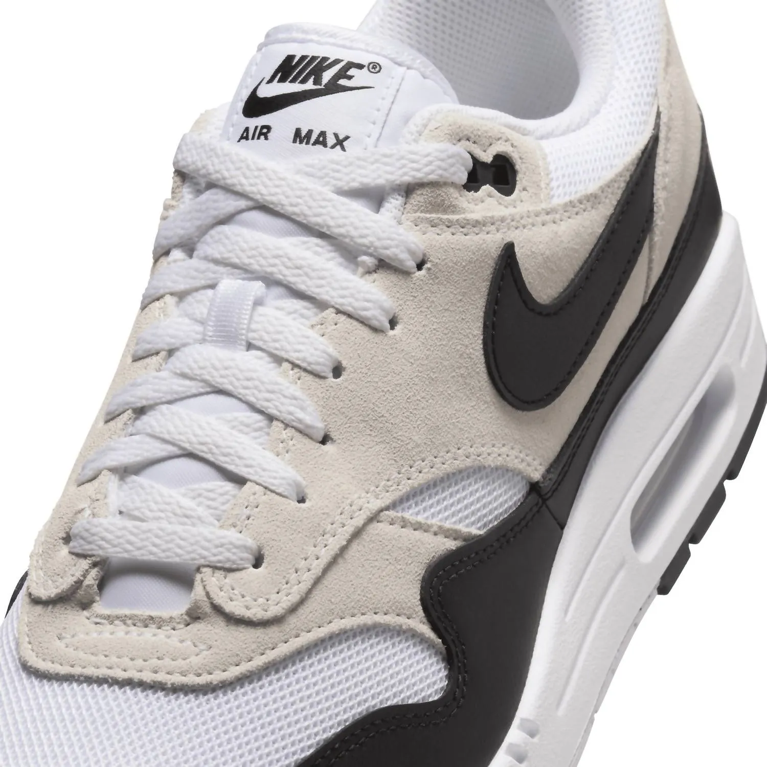 Chaussures de sport Air Max 1 Essential pour homme en blanc/noir