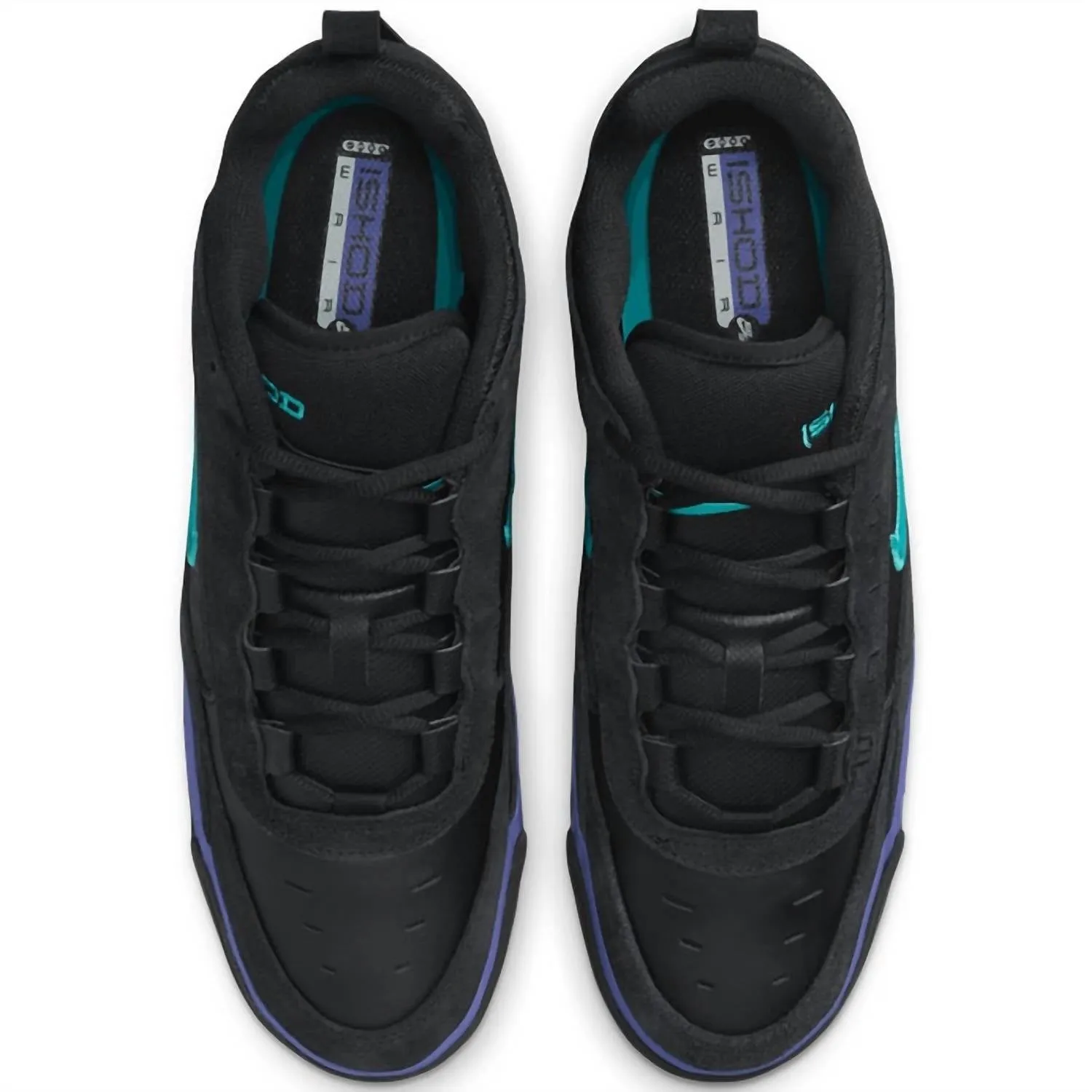 Chaussures Homme Air Max Ishod en Noir Violet Cactus