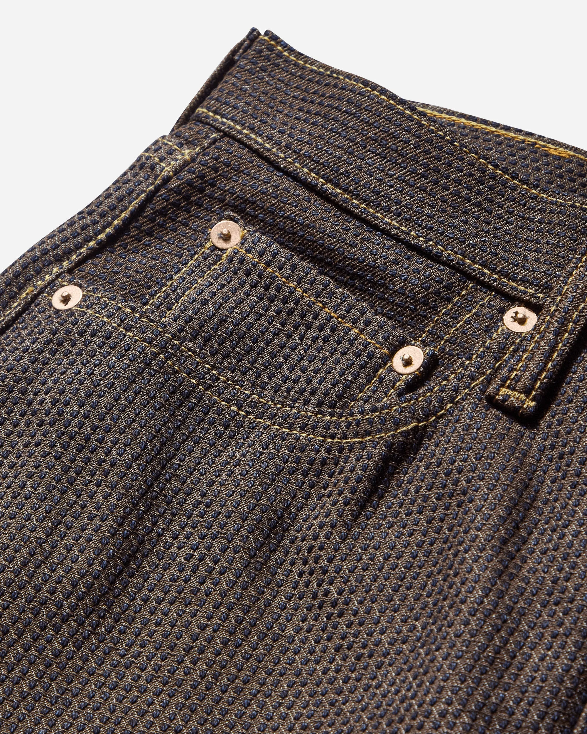 Pantalon Monkey Cisco Denim 5P Century Homme Kaki / Indigo