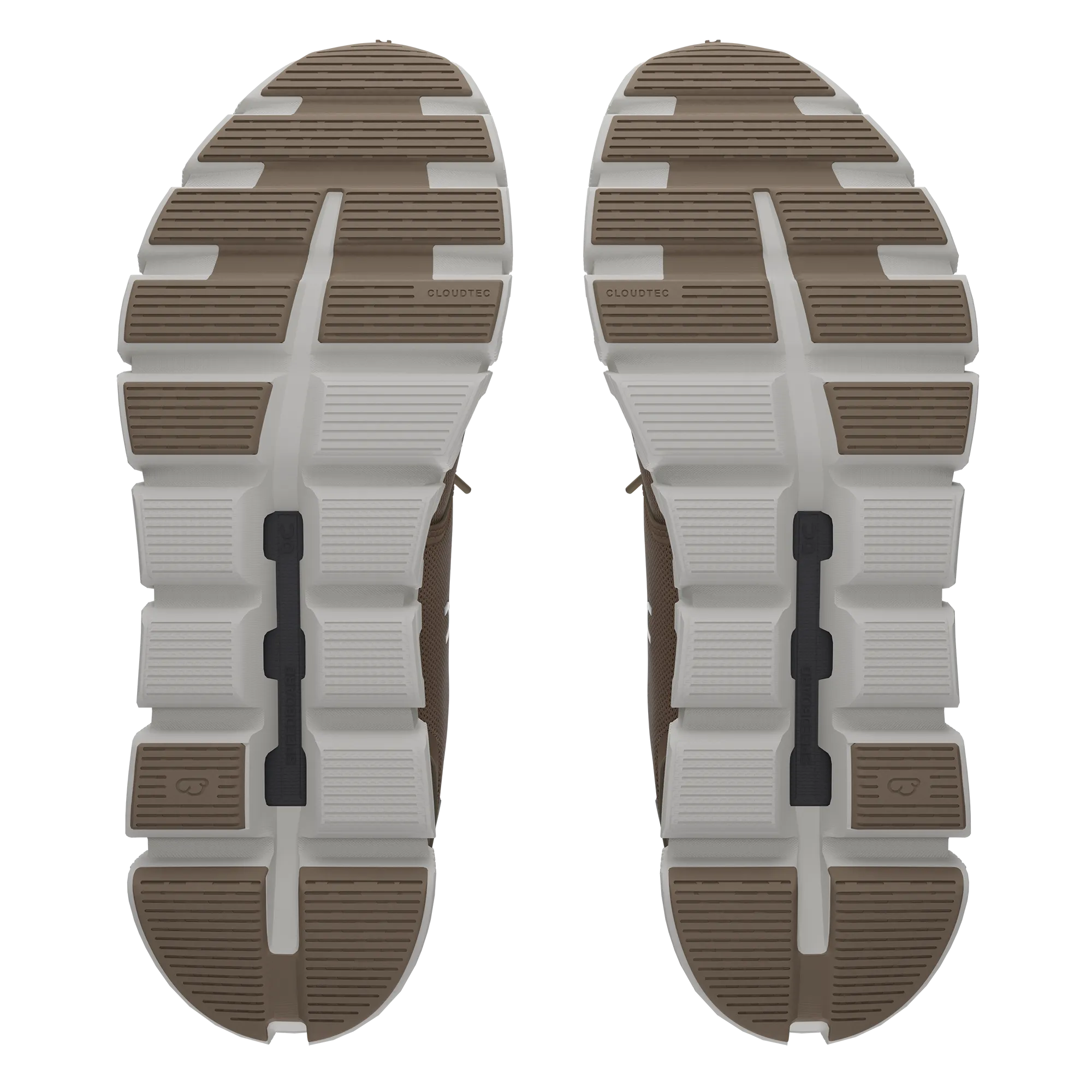 Chaussures Homme Chubbies On Men's Cloud 6 - Brouillard / Blanc