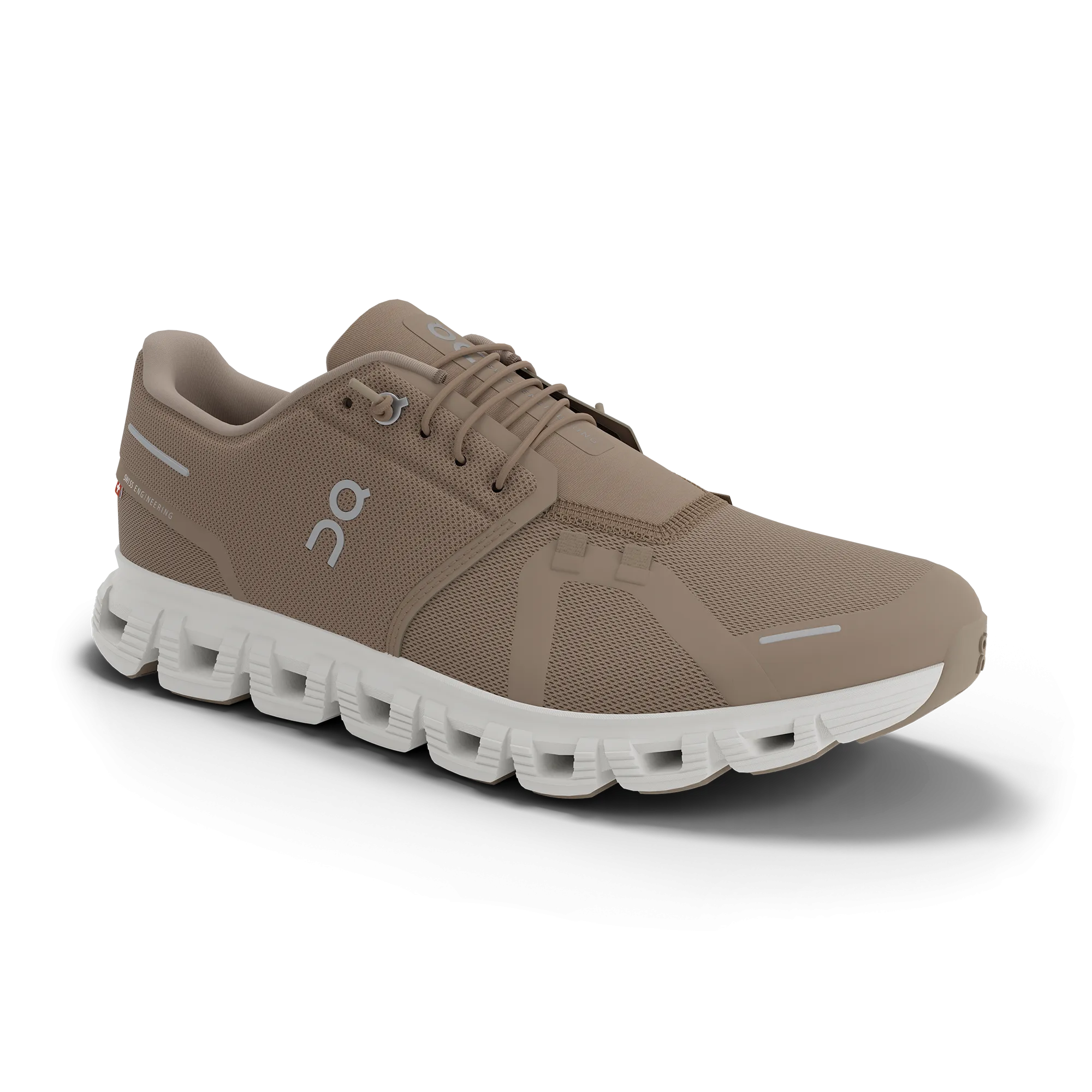 Chaussures Homme Chubbies On Men's Cloud 6 - Brouillard / Blanc