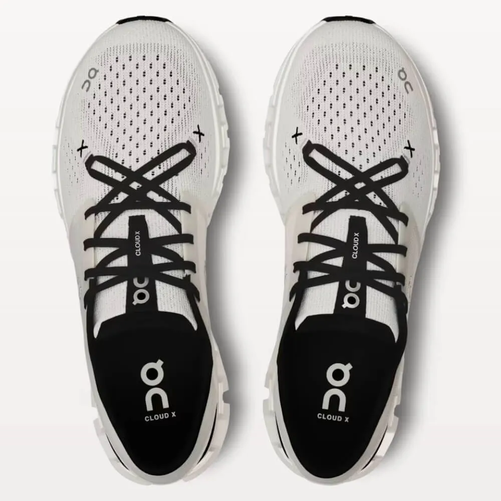 Chaussures Homme Chubbies On Men's Cloud X 4 - Ivoire / Noir