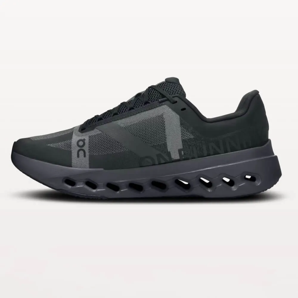Chaussures larges Chubbies pour hommes On Men's Cloudsurfer Next - Noir / Éclipse