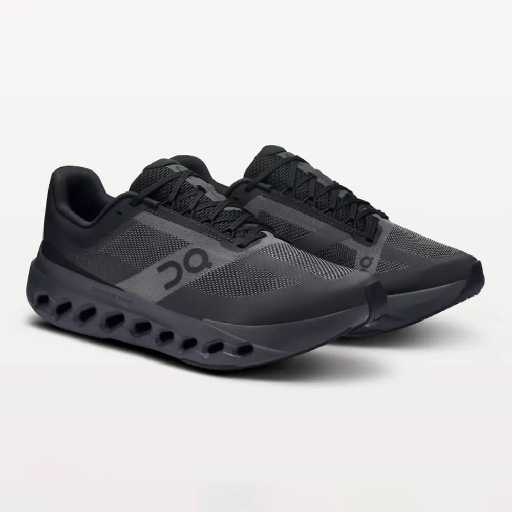 Chaussures larges Chubbies pour hommes On Men's Cloudsurfer Next - Noir / Éclipse