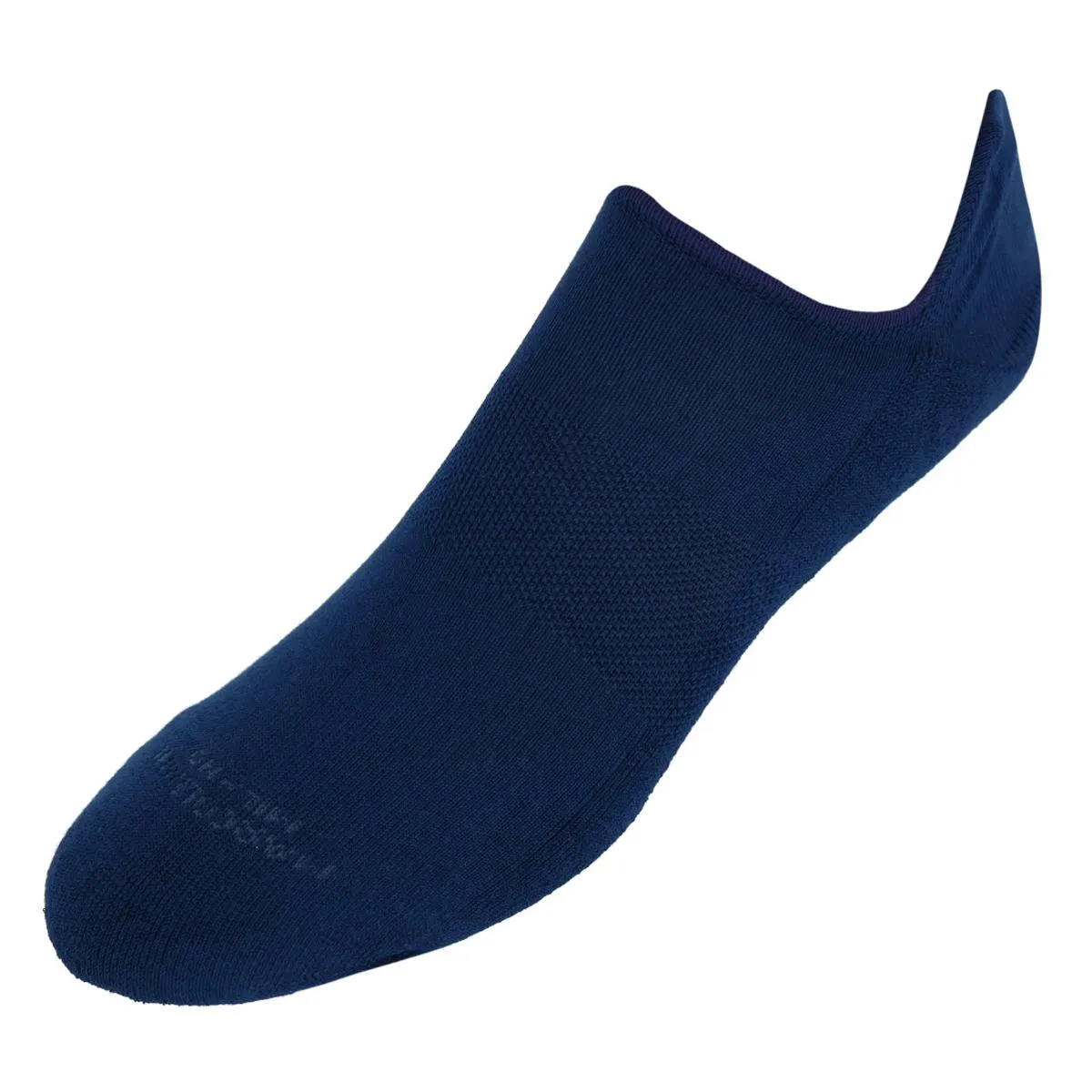 Chaussettes invisibles rembourrées unies pour hommes (1 paire)
