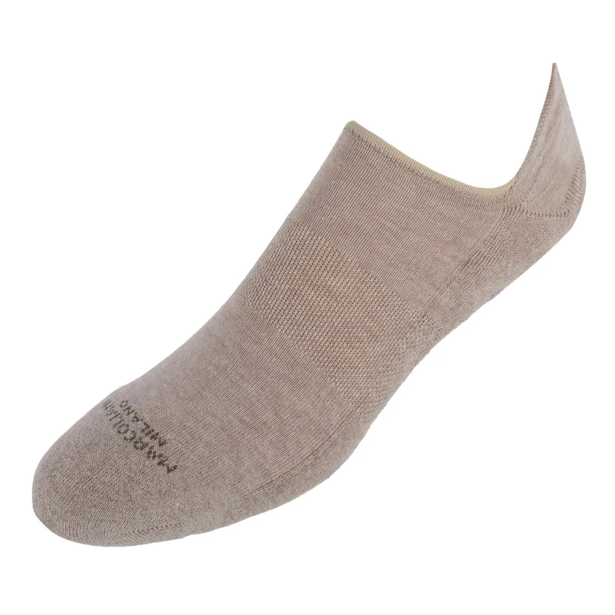 Chaussettes invisibles rembourrées unies pour hommes (1 paire)