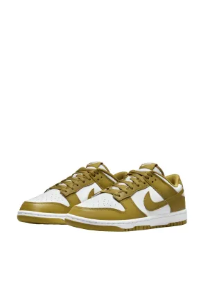 Baskets Dunk Low Retro pour Homme en Blanc/Mousse du Pacifique