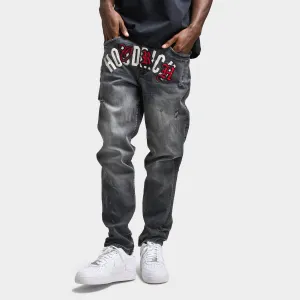 Pantalon en denim Shadow Hoodrich pour homme / Gris