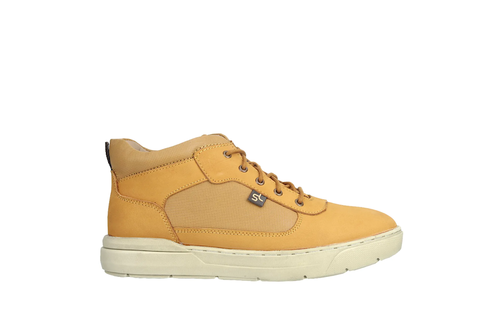 Chaussure Bottine Décontractée en Cuir Nubuck pour Homme 38015