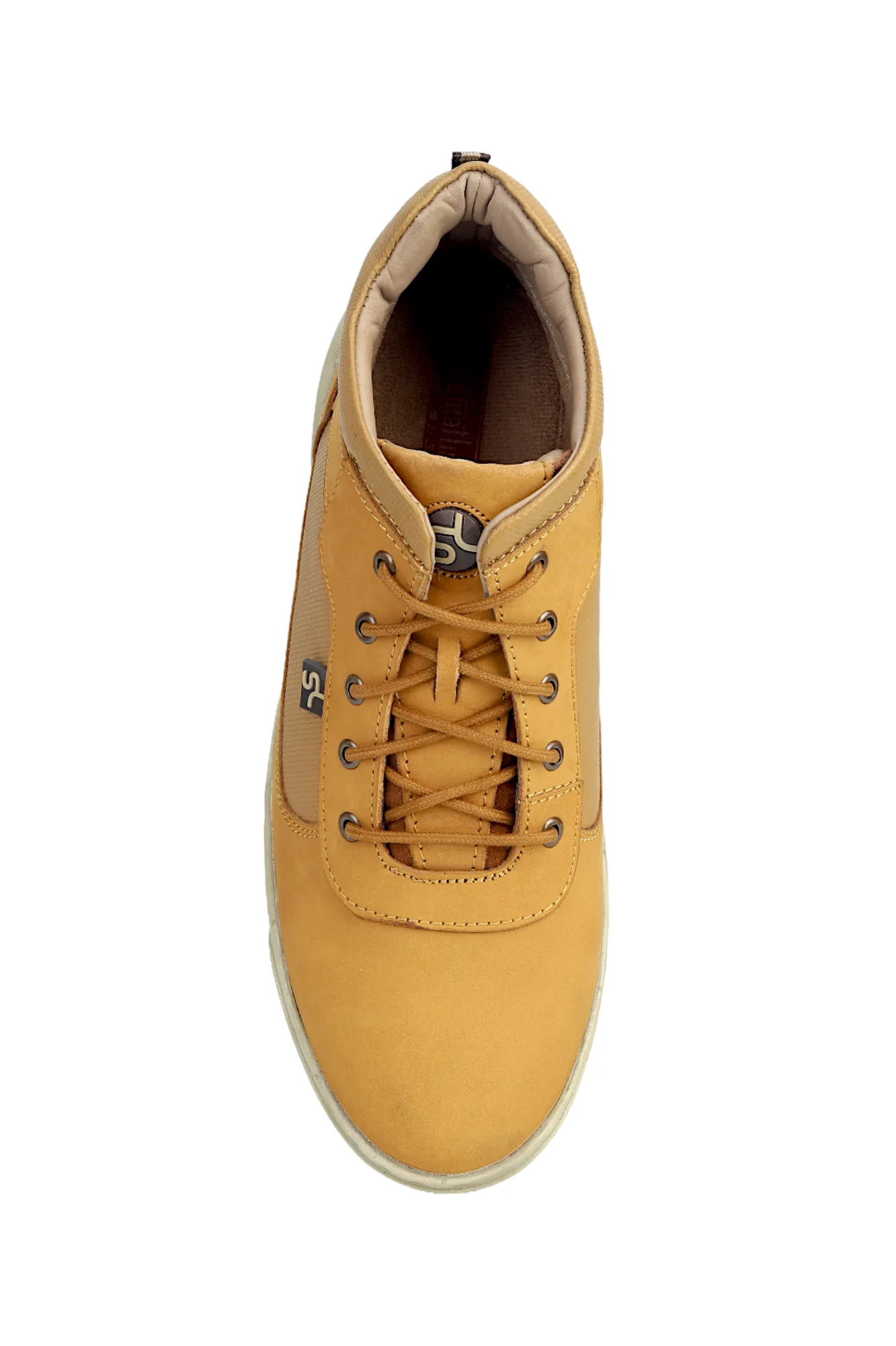 Chaussure Bottine Décontractée en Cuir Nubuck pour Homme 38015