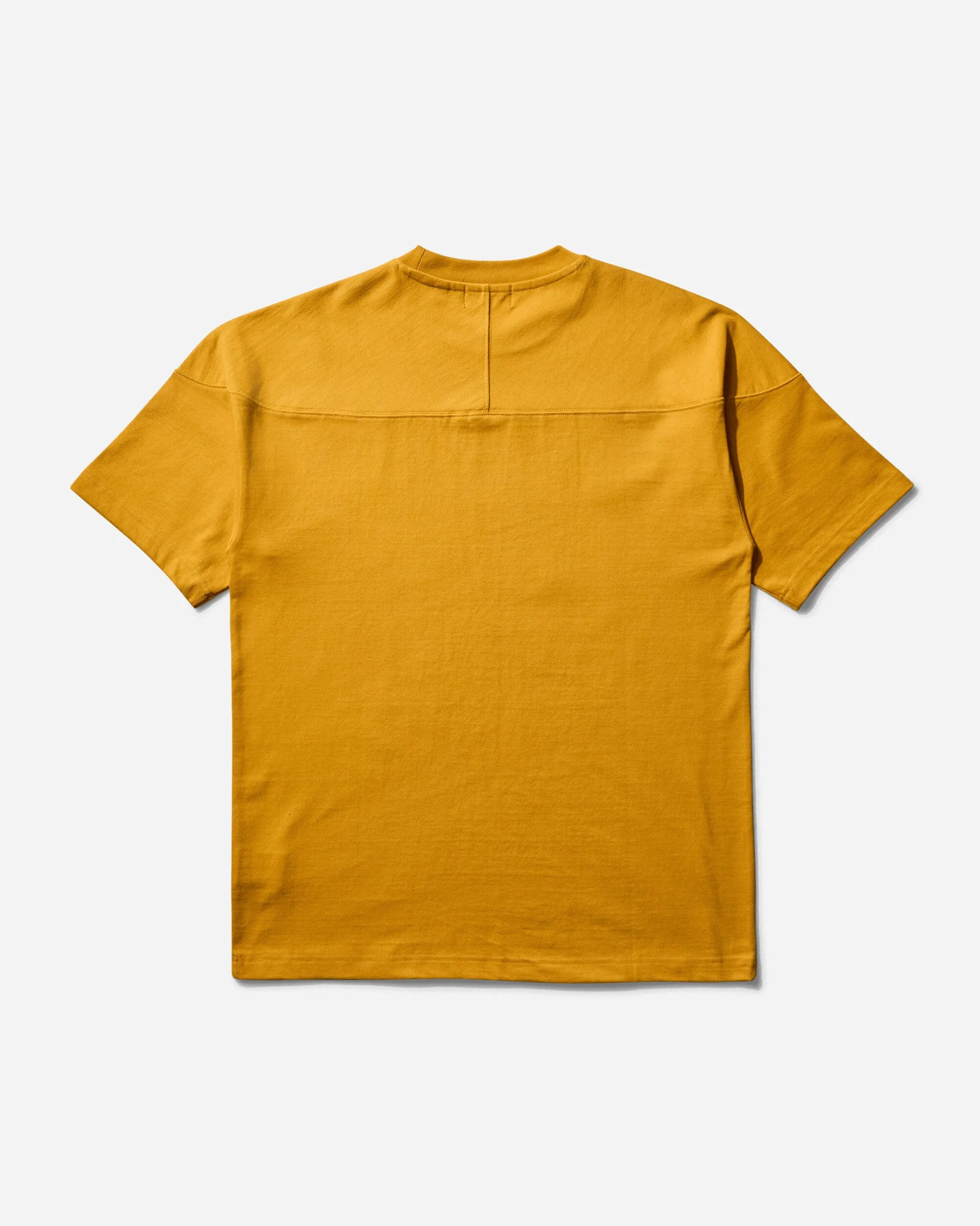 T-shirt numéroté pour homme jaune