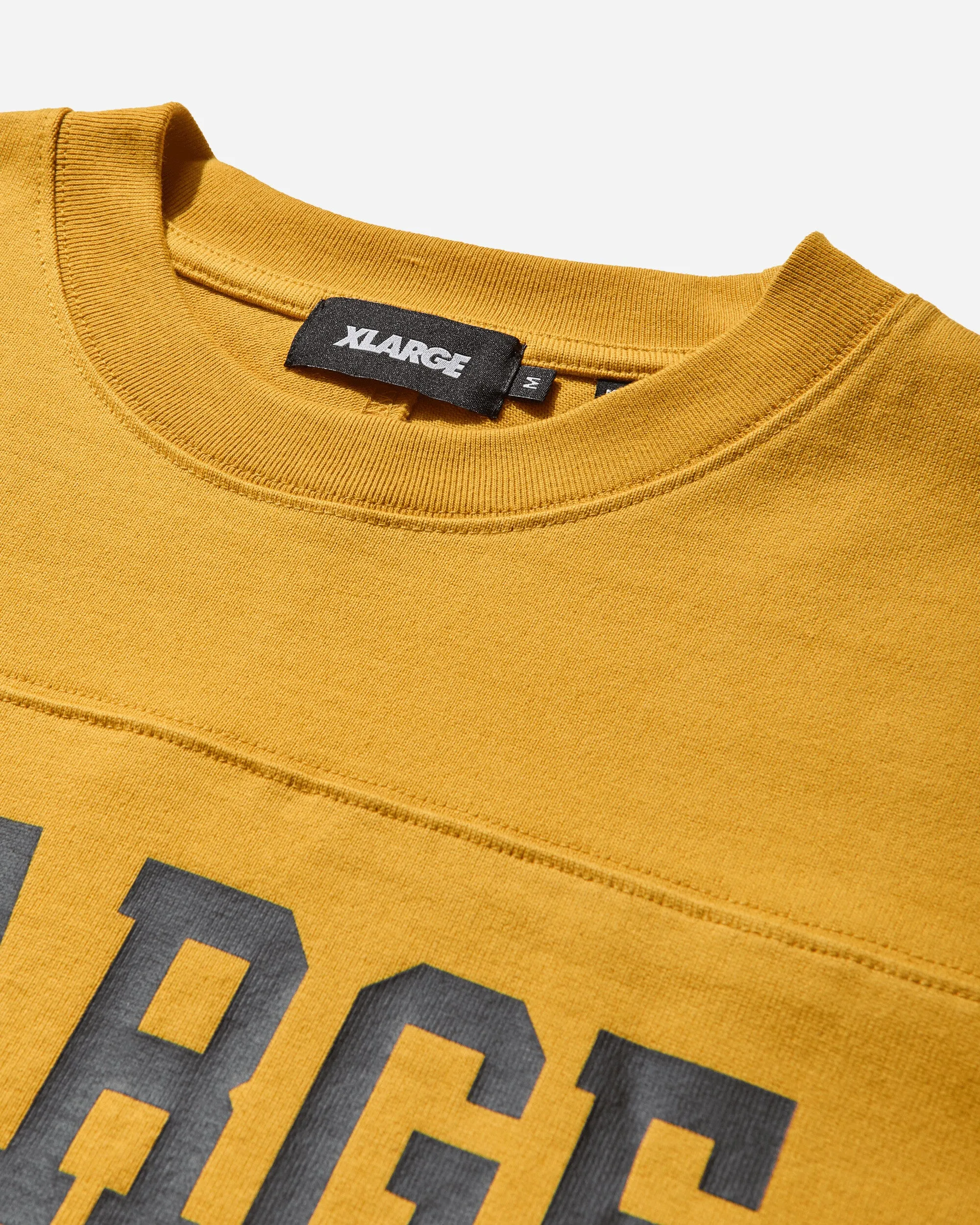 T-shirt numéroté pour homme jaune