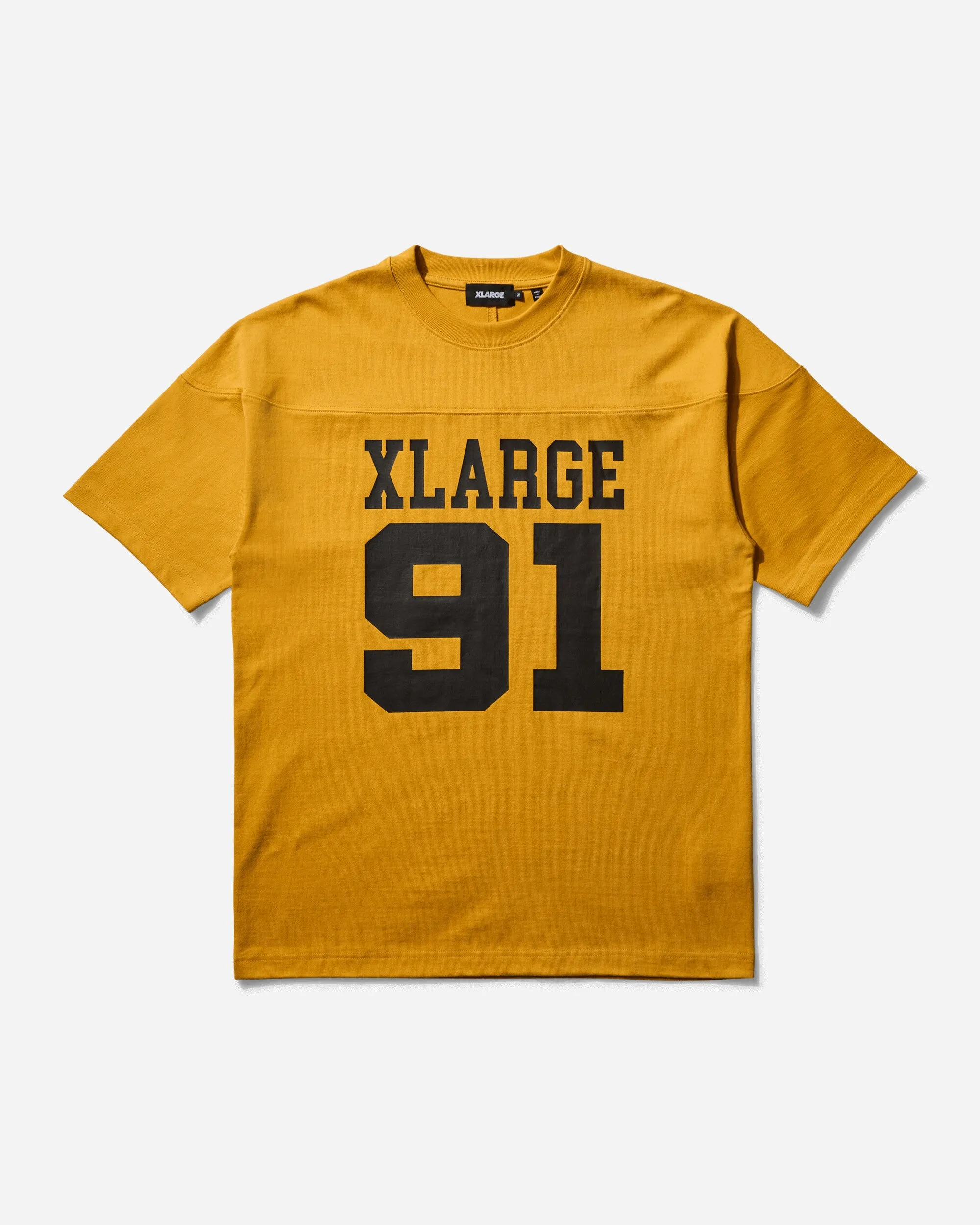 T-shirt numéroté pour homme jaune