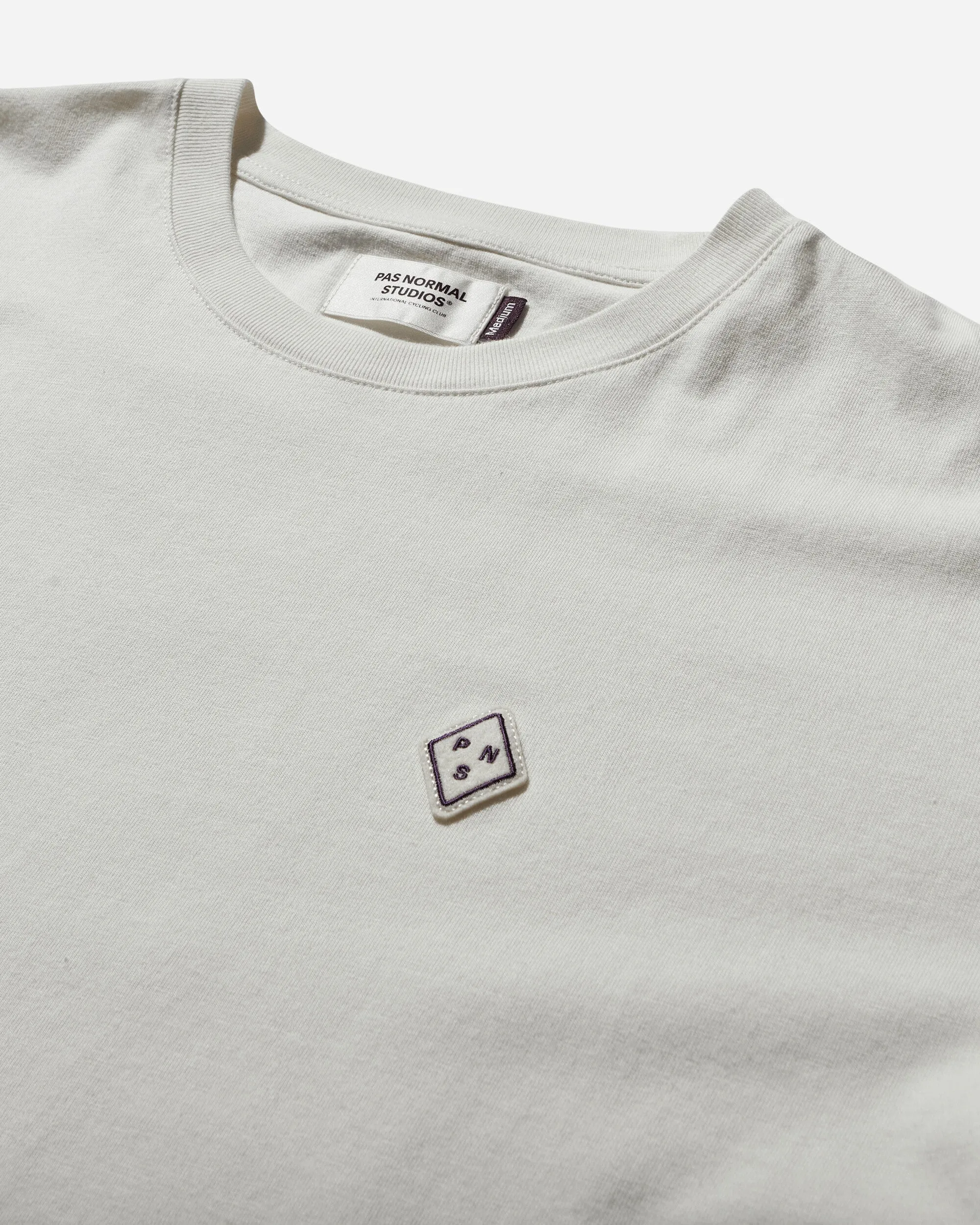 T-shirt Homme à motif Off-Race Blanc cassé