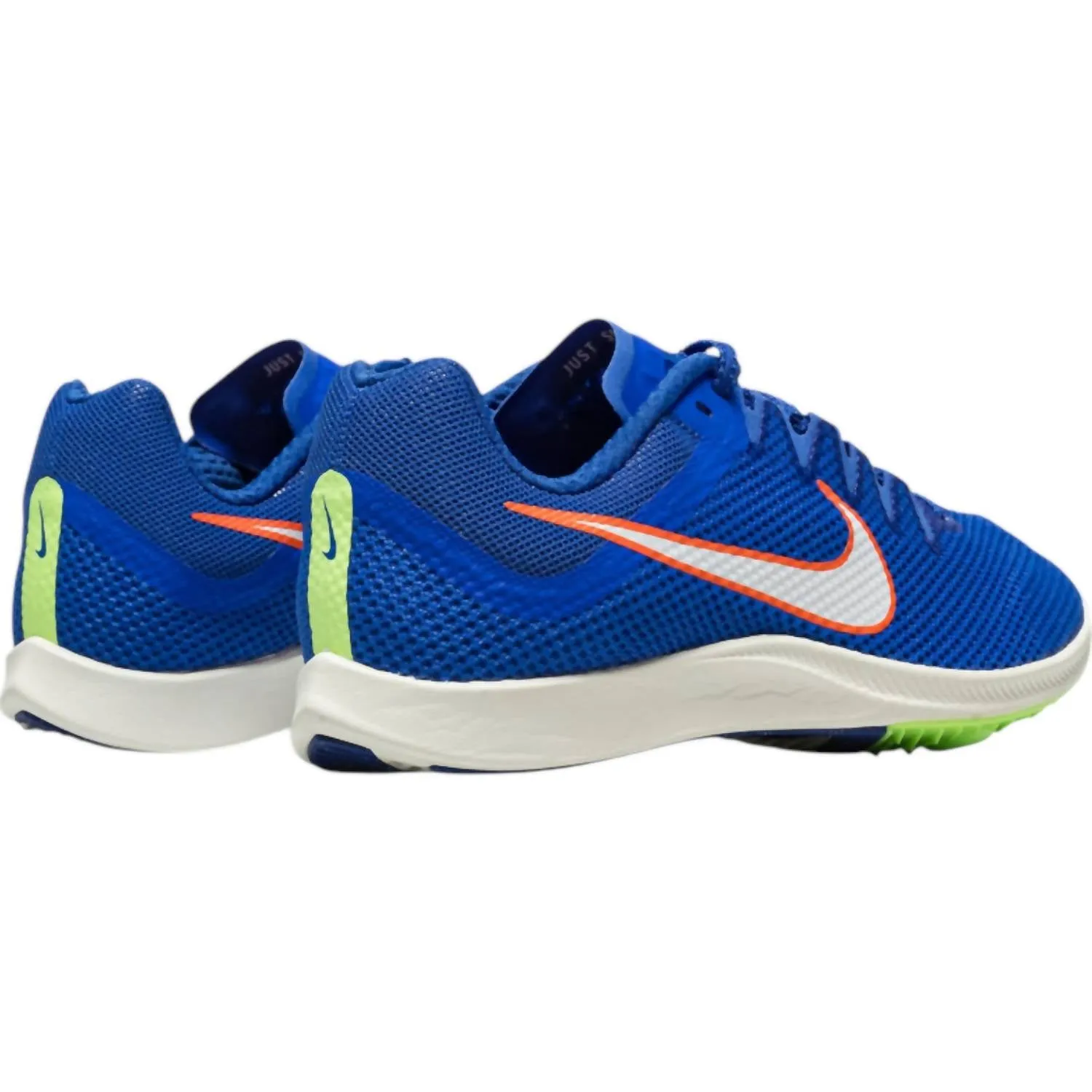 Chaussure de course Rival Distance pour homme en bleu coureur/blanc-vert lime
