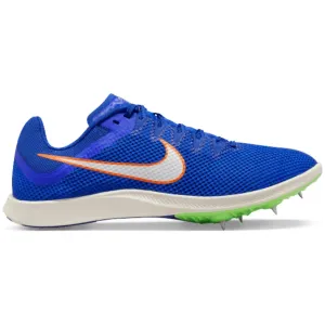 Chaussure de course Rival Distance pour homme en bleu coureur/blanc-vert lime