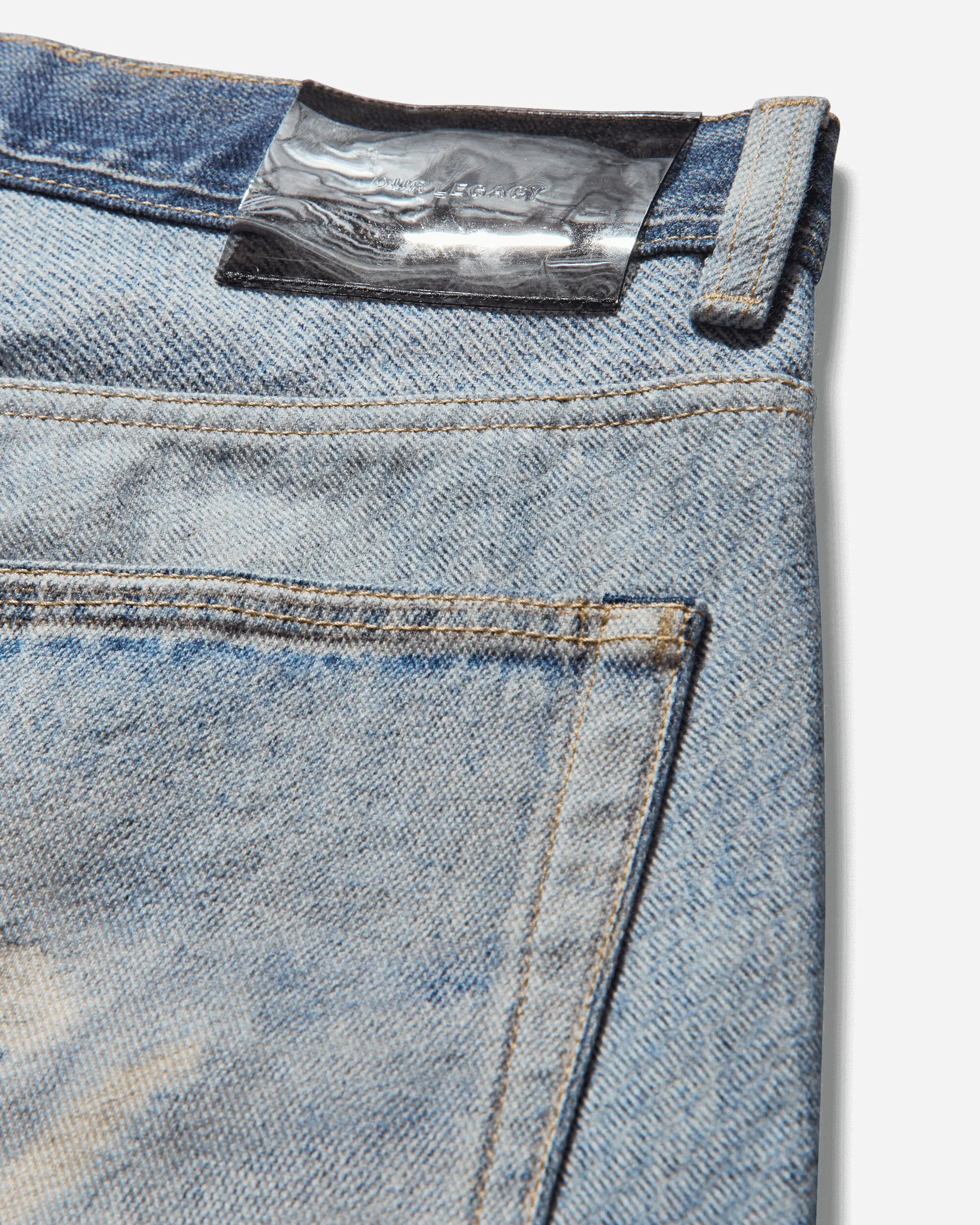 Jeans Homme Taille Trois avec Impression Denim Numérique