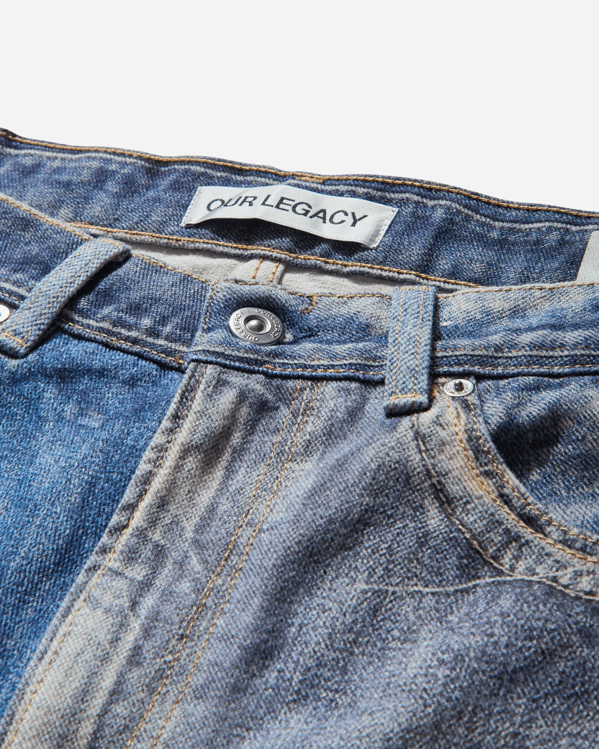 Jeans Homme Taille Trois avec Impression Denim Numérique