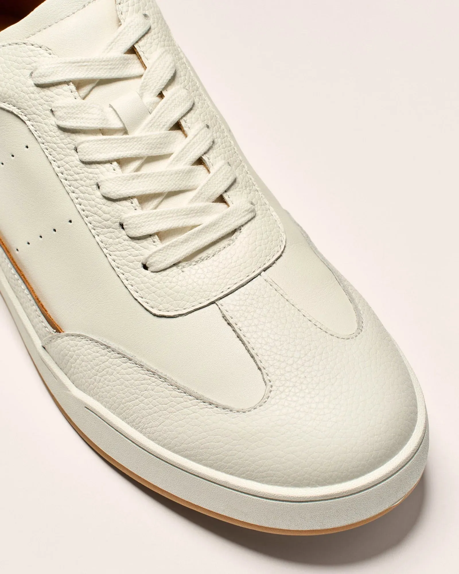 Baskets Tori Richard Johnnie-O Topspin Royale pour Homme - Blanc