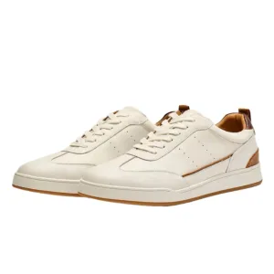 Baskets Tori Richard Johnnie-O Topspin Royale pour Homme - Blanc