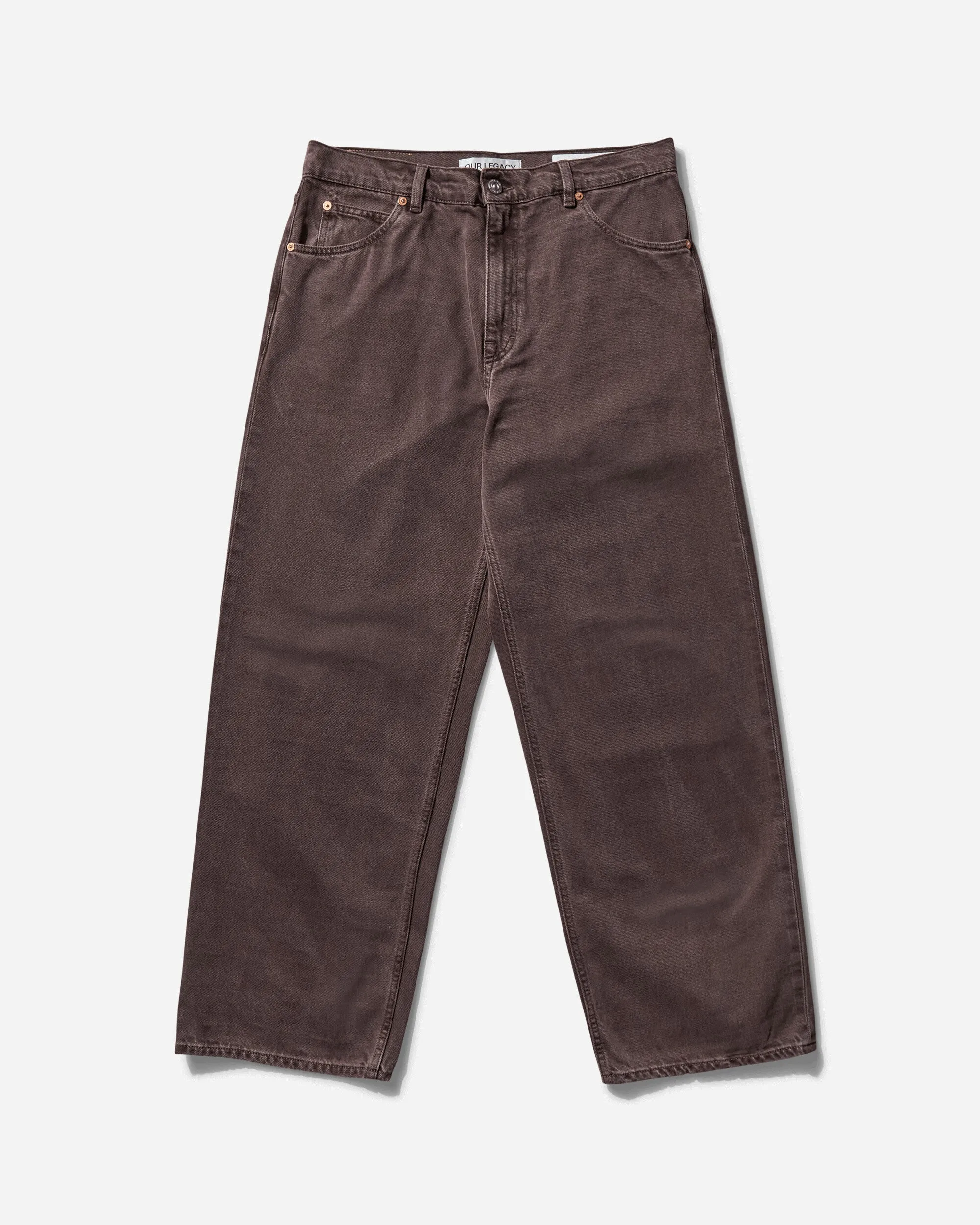 Jeans Vast Cut Homme Teinture Royale Brun