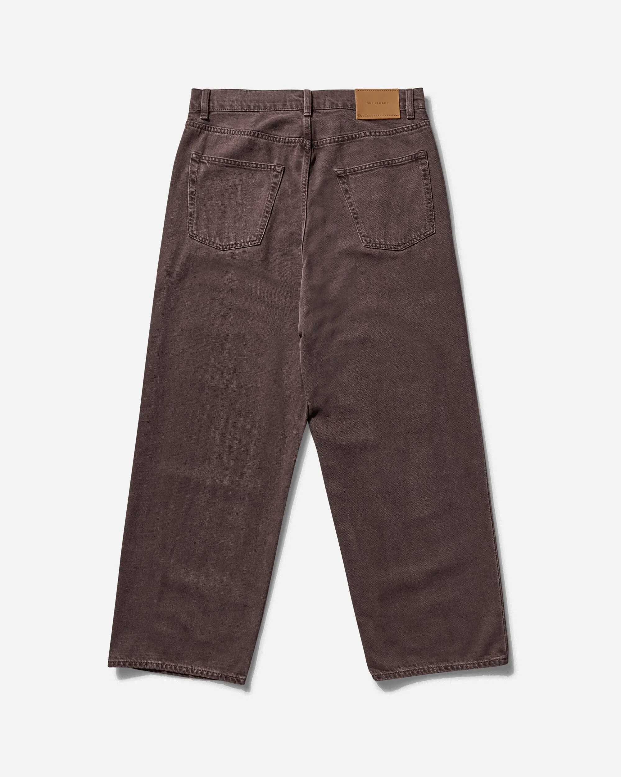 Jeans Vast Cut Homme Teinture Royale Brun