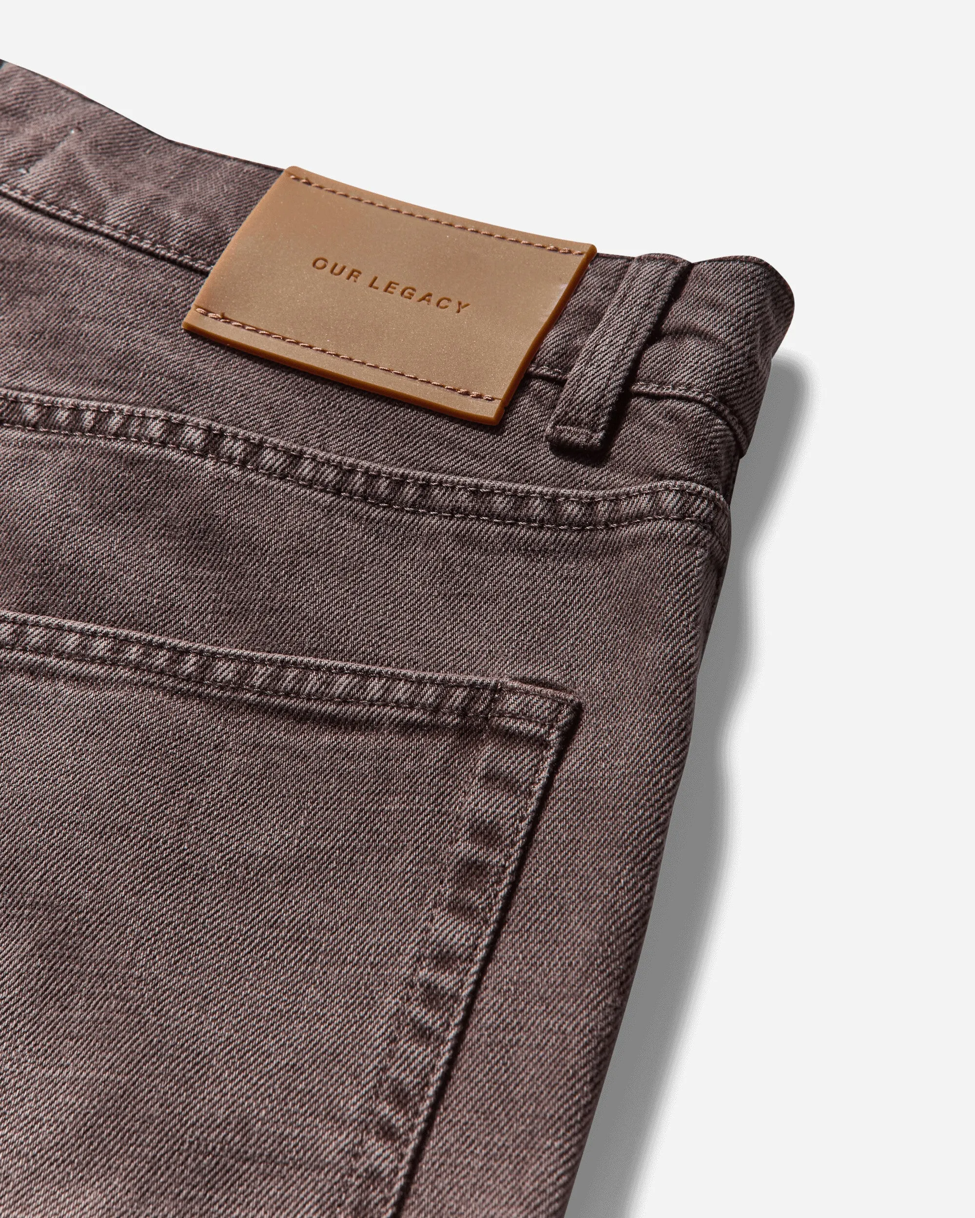 Jeans Vast Cut Homme Teinture Royale Brun