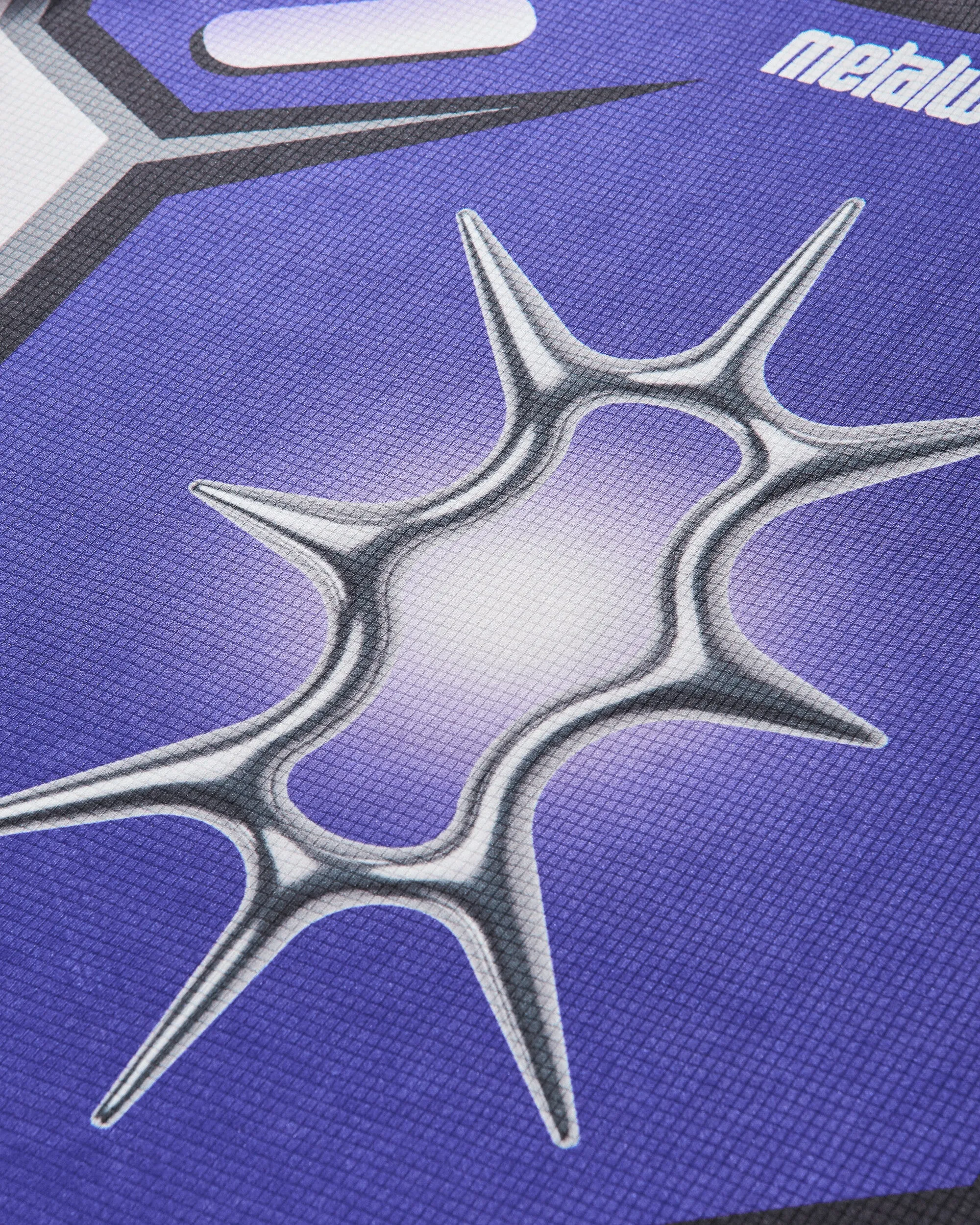 Maillot à manches longues X-Games pour homme Blanc / Violet flou