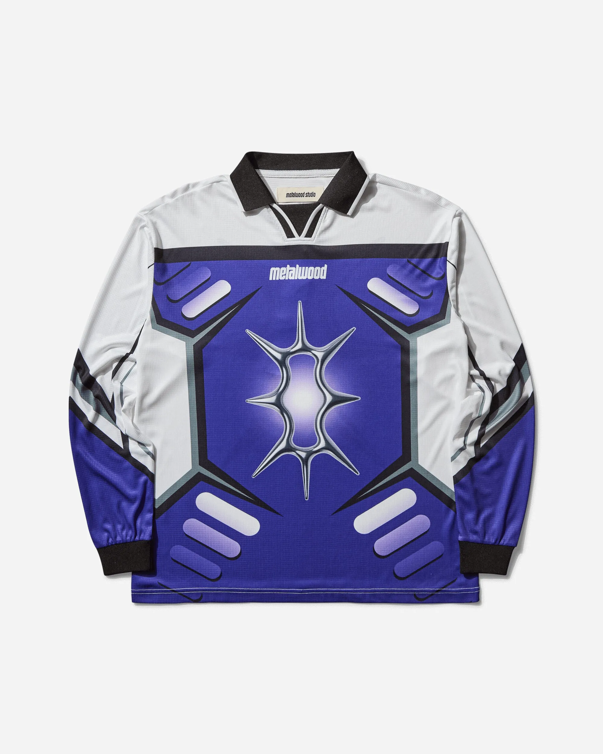 Maillot à manches longues X-Games pour homme Blanc / Violet flou