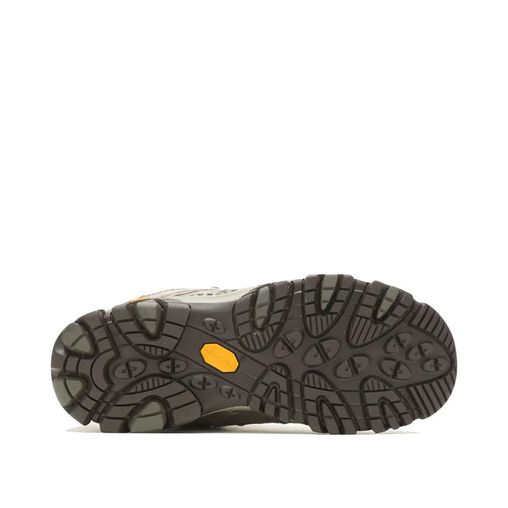 Bottes de randonnée imperméables Merrell Moab 3 Mid pour femme en couleur Tan Bungee Cord