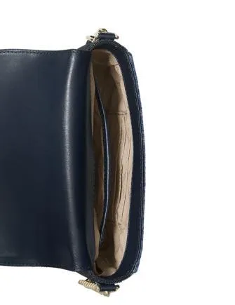 Michael Michael Kors Denim Demi-Dôme Sac Bandoulière Michael Kors